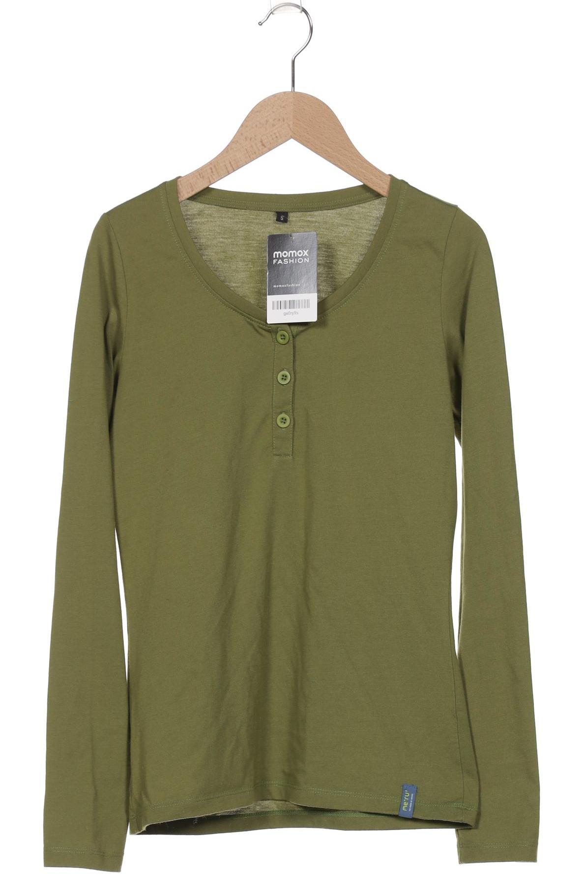 

meru Damen Langarmshirt, grün, Gr. 36