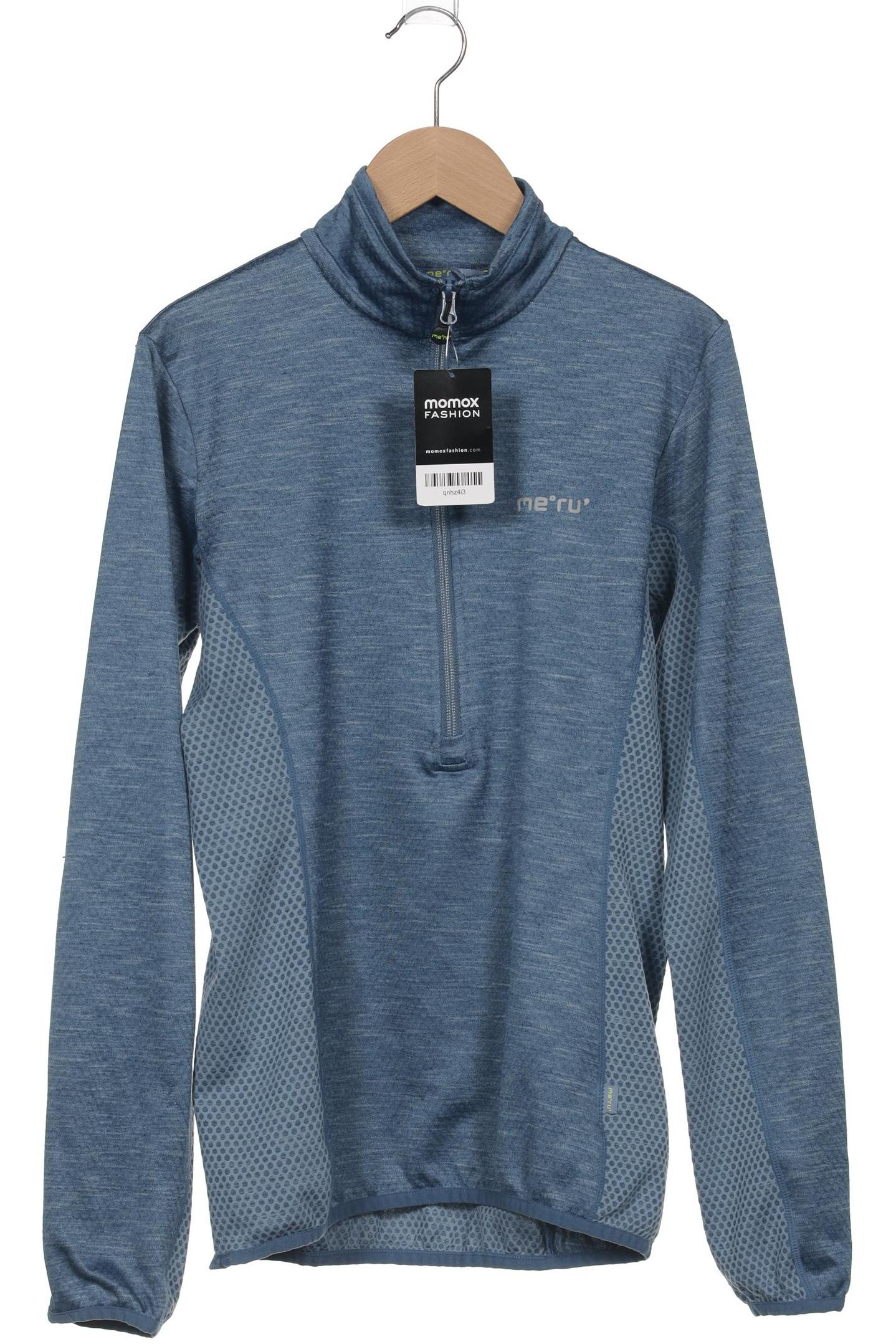 

meru Damen Langarmshirt, blau, Gr. 38