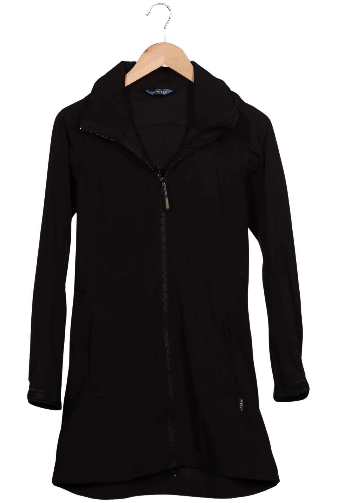 

meru Damen Mantel, schwarz, Gr. 38