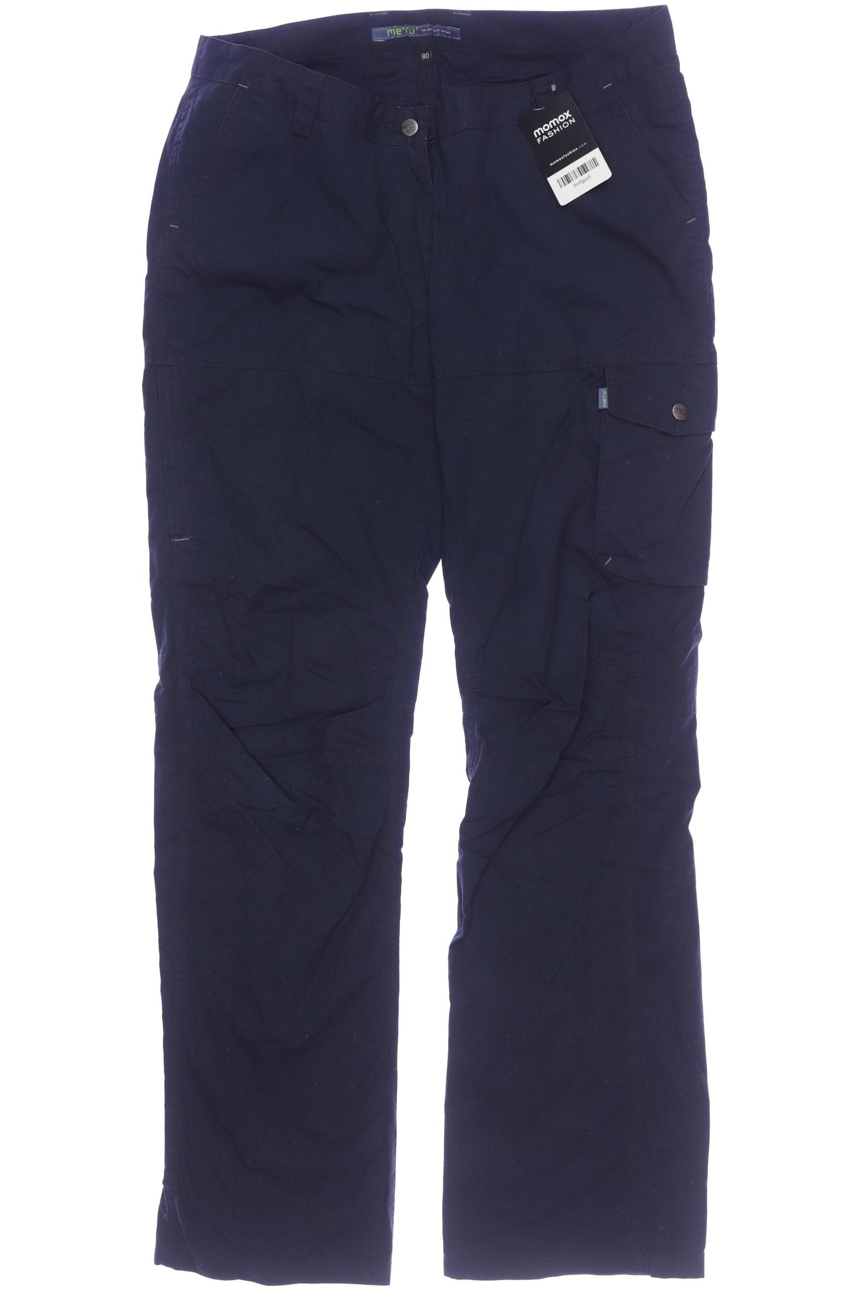 

meru Damen Stoffhose, marineblau, Gr. 80