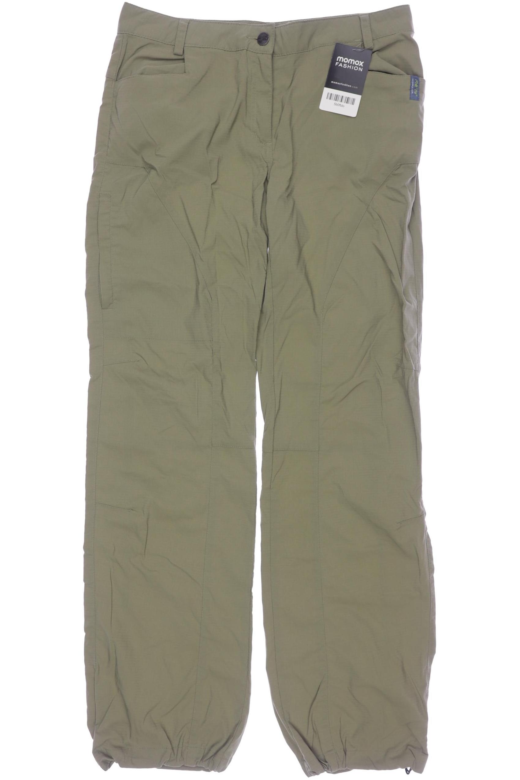 

meru Damen Stoffhose, grün, Gr. 34