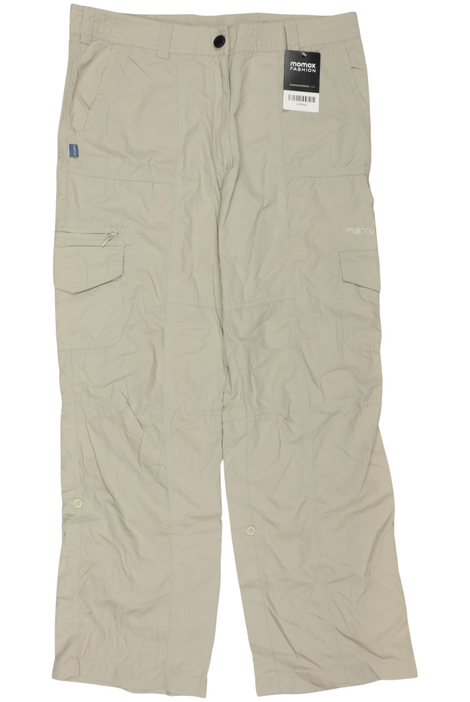 

meru Damen Stoffhose, beige, Gr. 18
