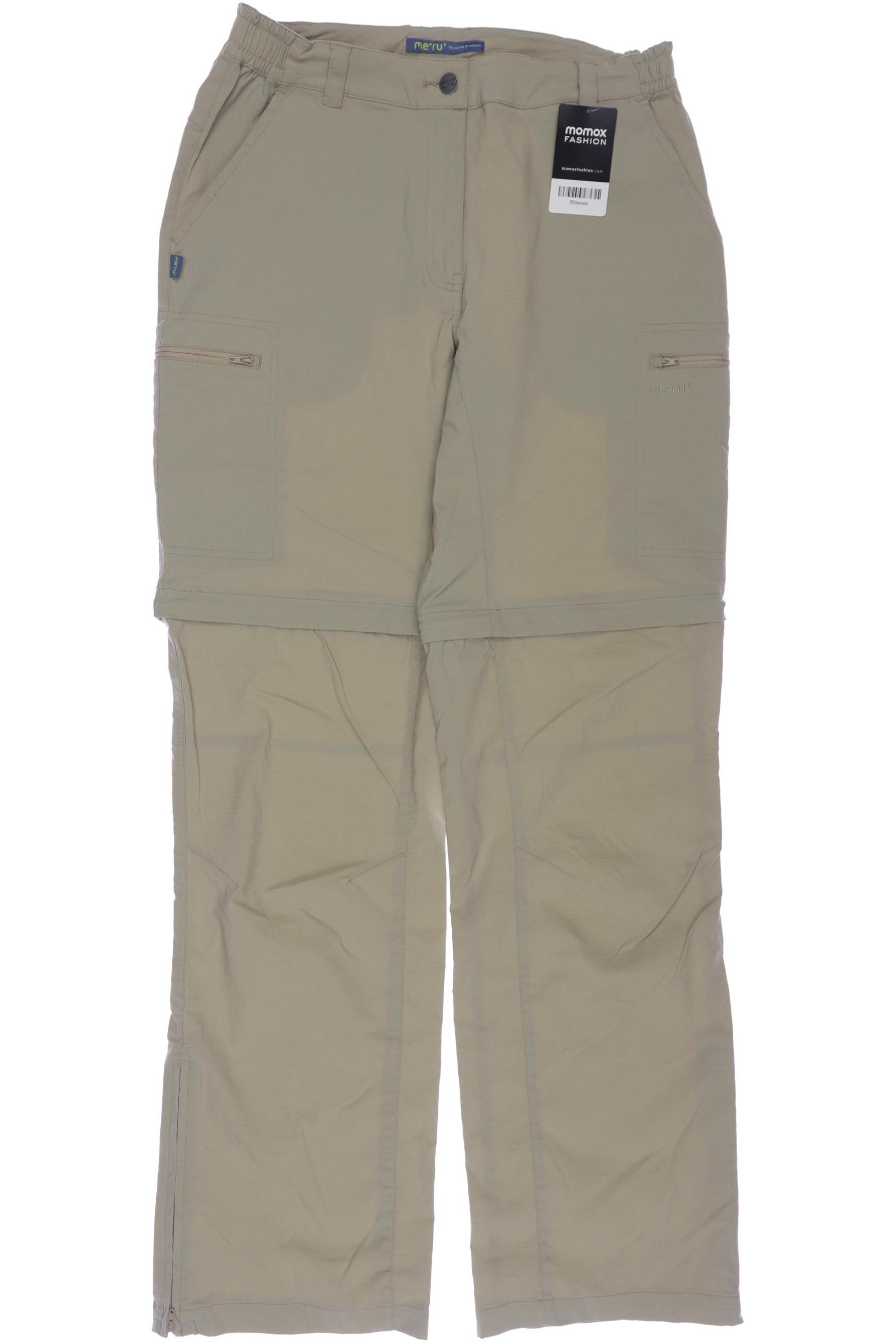 

meru Damen Stoffhose, beige, Gr. 80