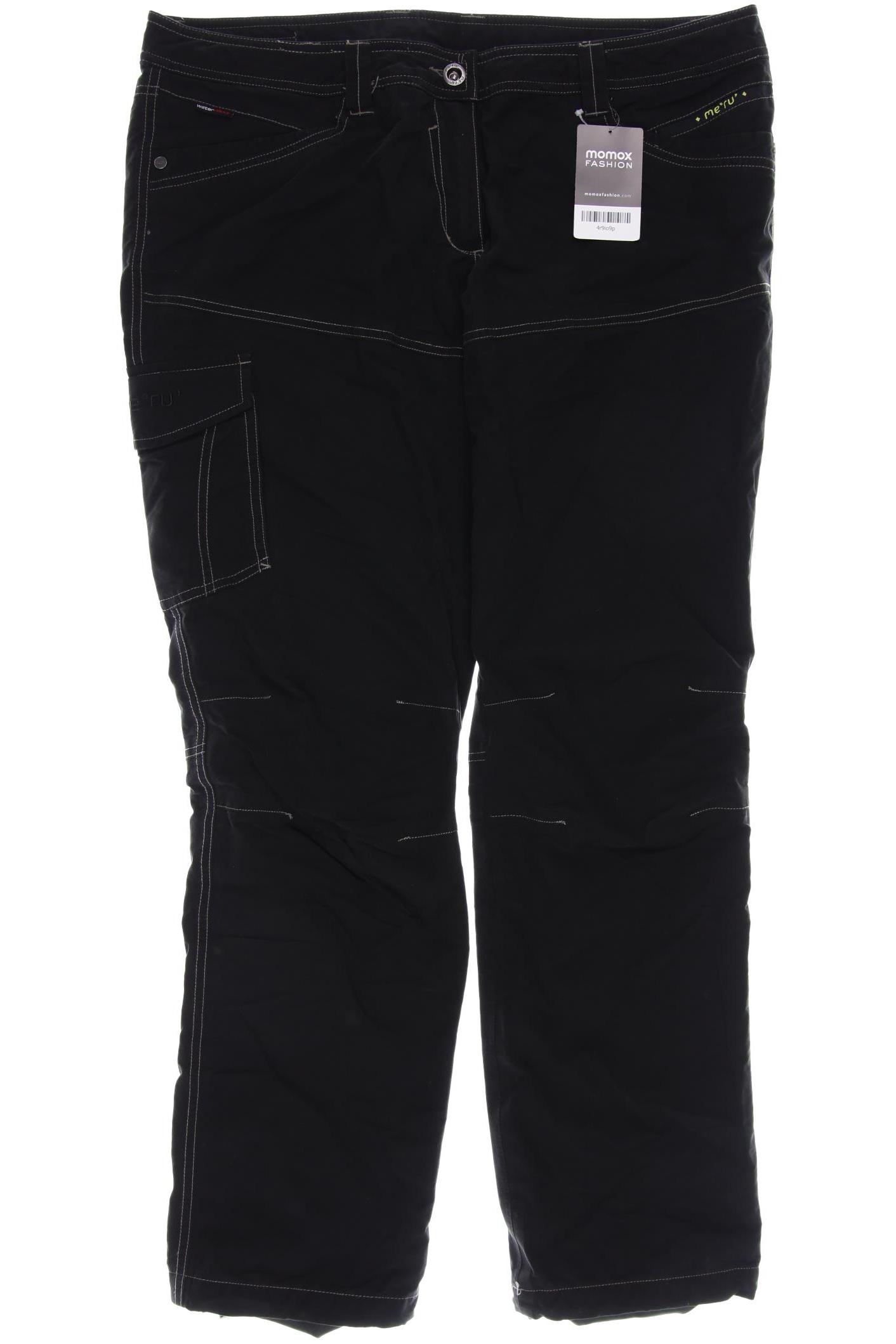 

meru Damen Stoffhose, schwarz