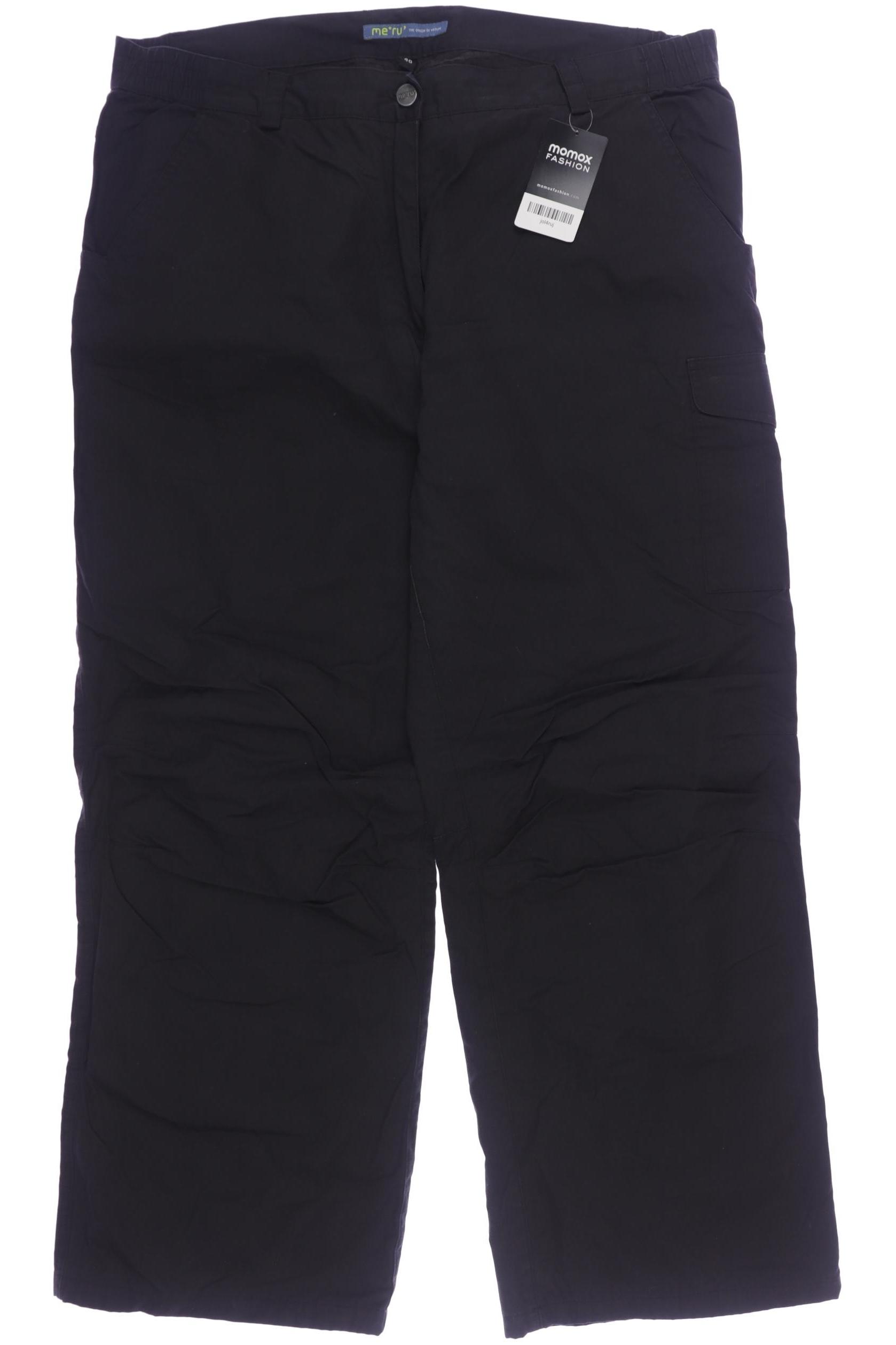 

meru Damen Stoffhose, schwarz, Gr. 46