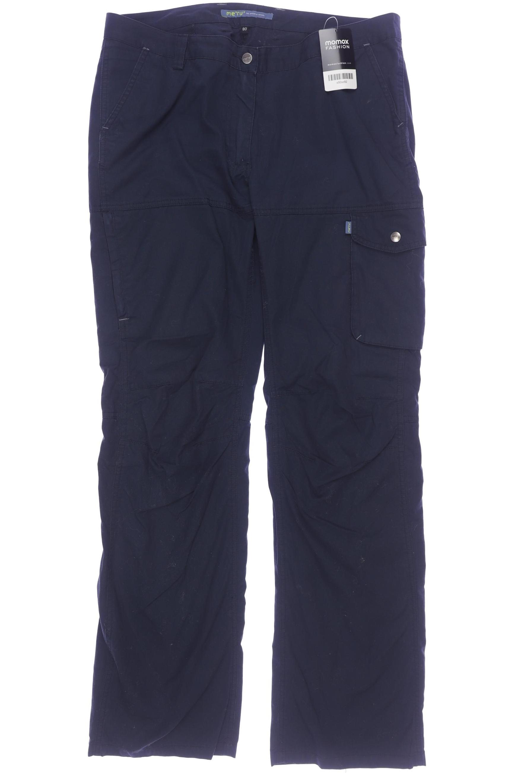 

meru Damen Stoffhose, marineblau, Gr. 80