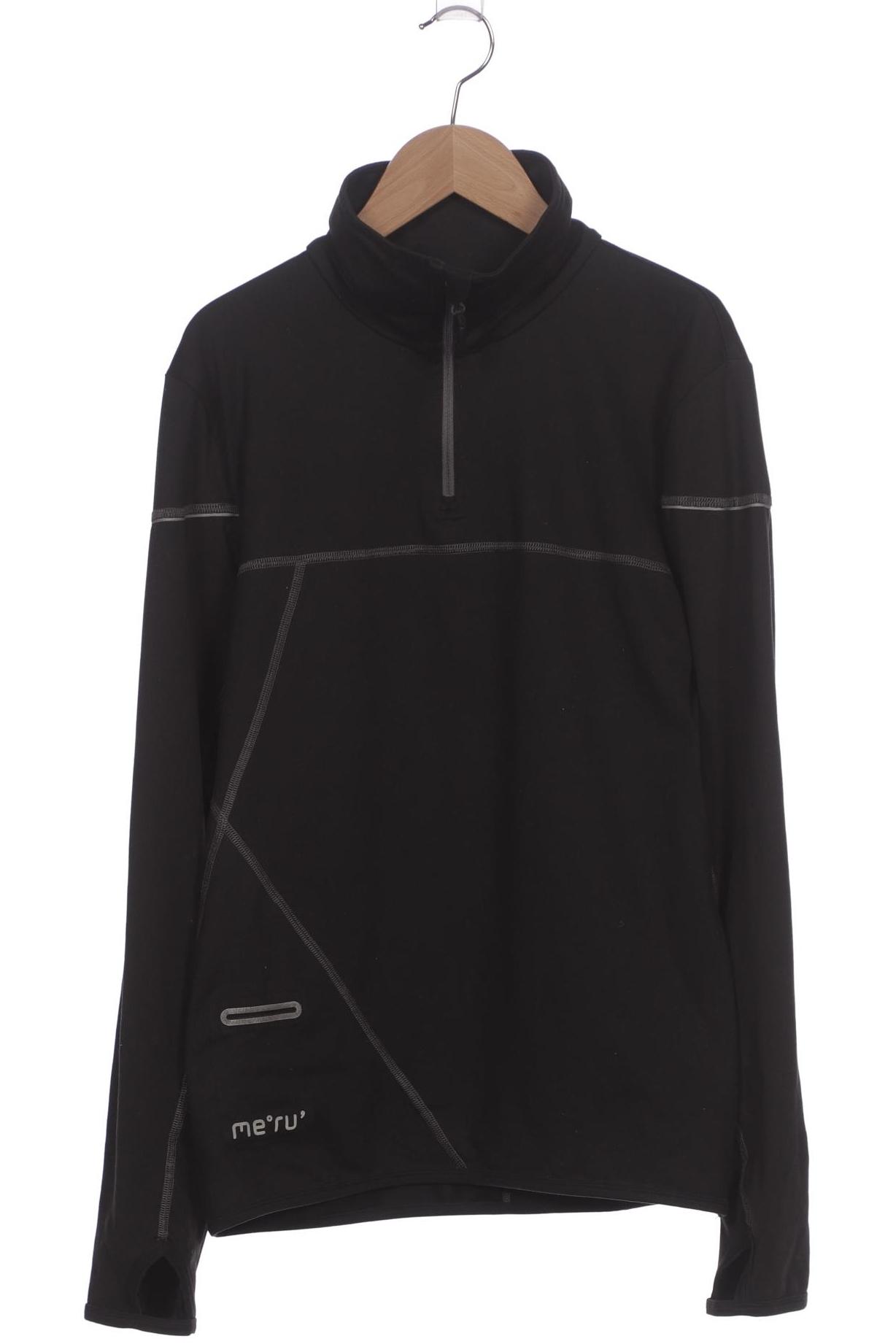 

meru Herren Langarmshirt, schwarz, Gr. 48