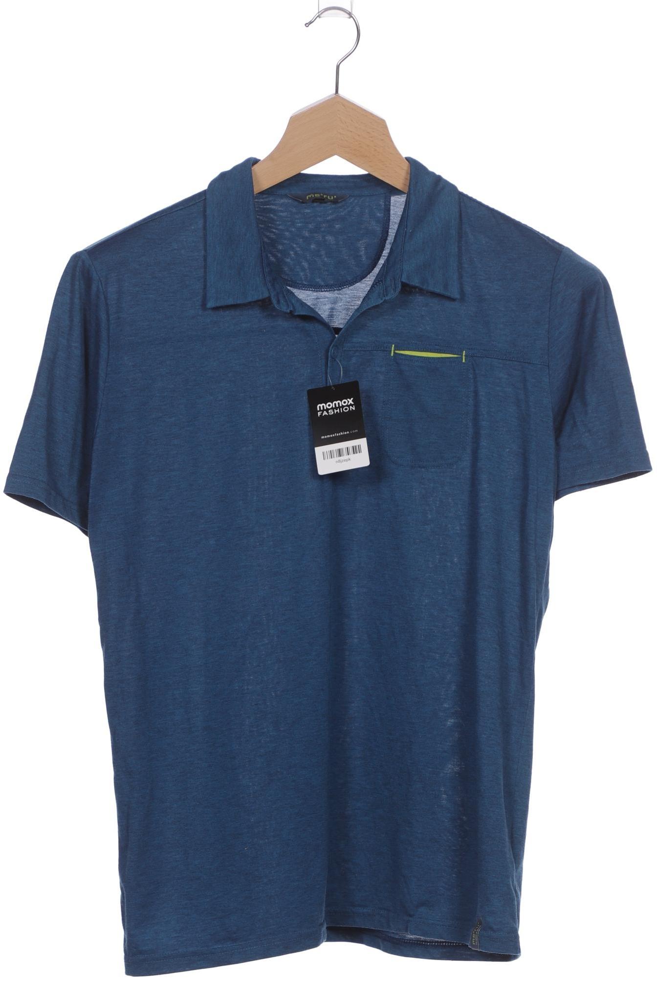 

meru Herren Poloshirt, blau, Gr. 56