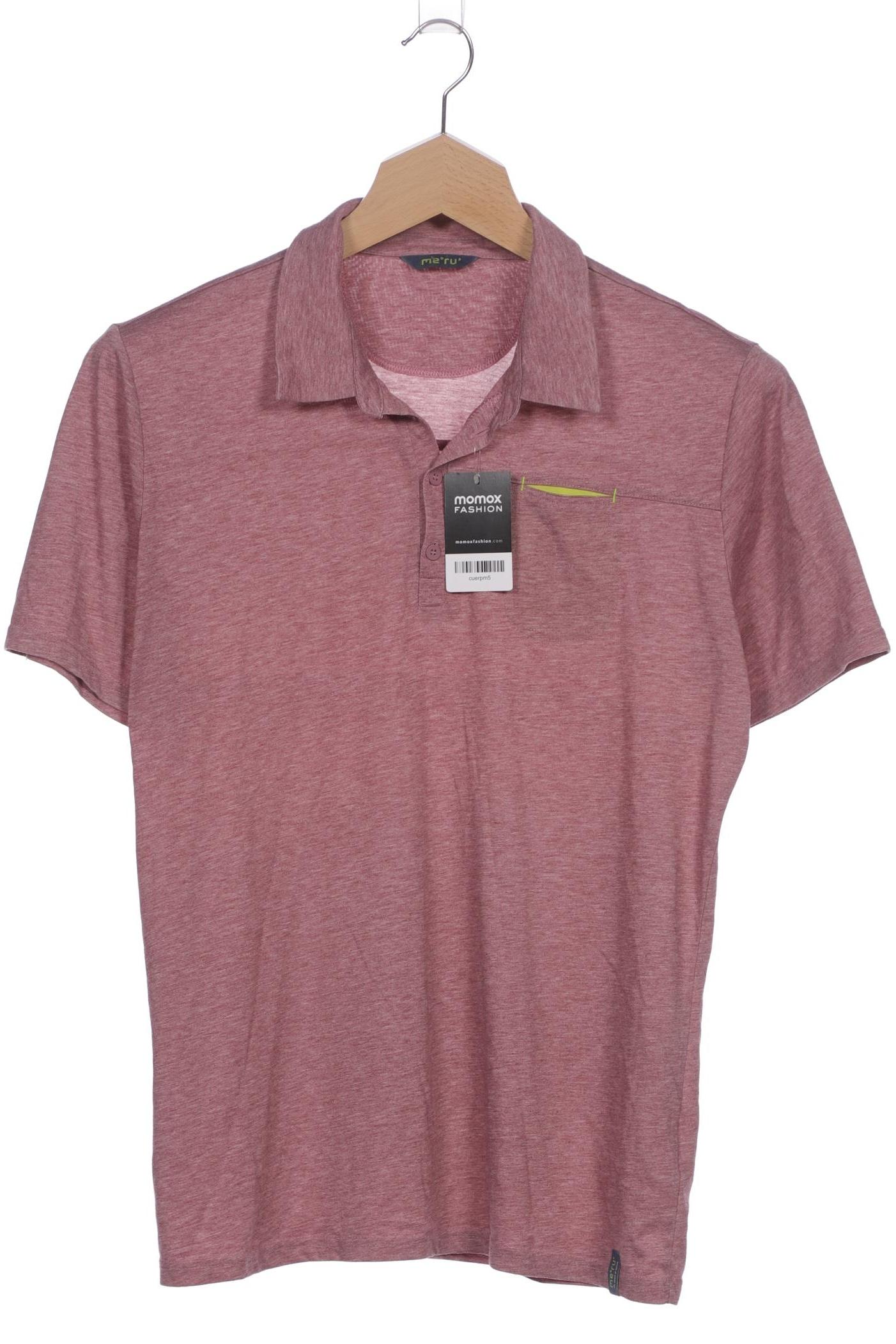 

meru Herren Poloshirt, pink, Gr. 56