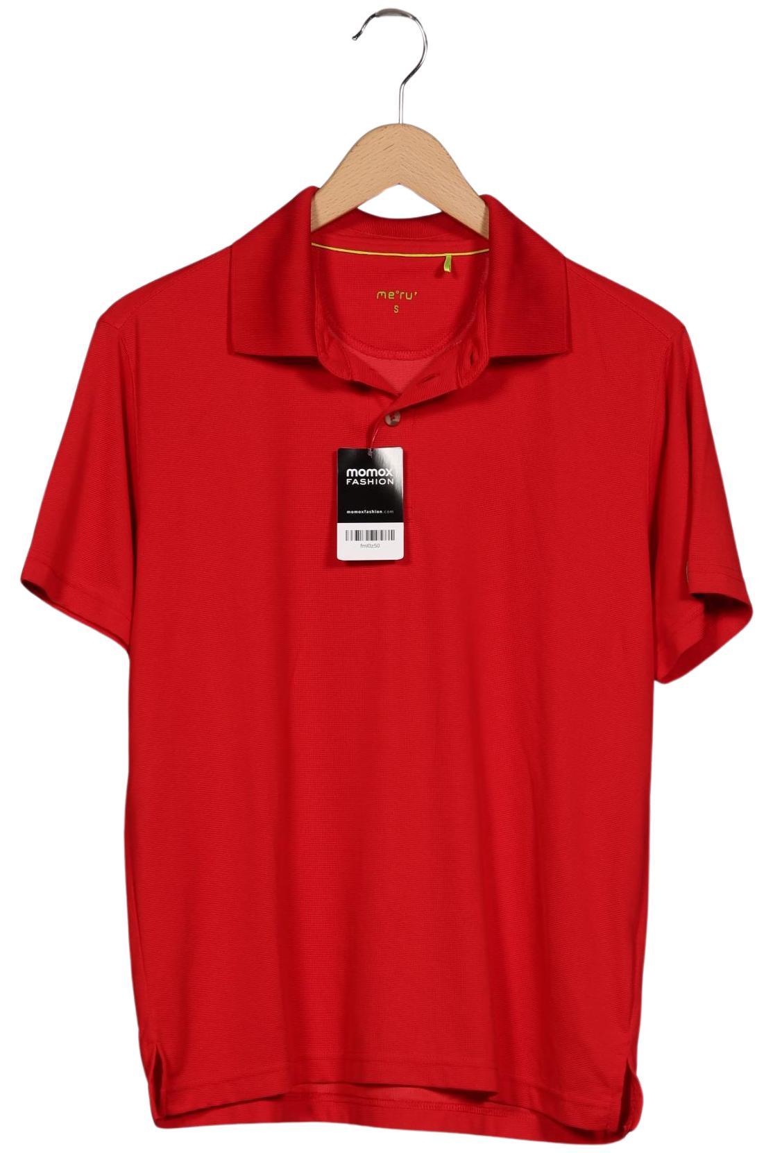 

meru Herren Poloshirt, rot, Gr. 46