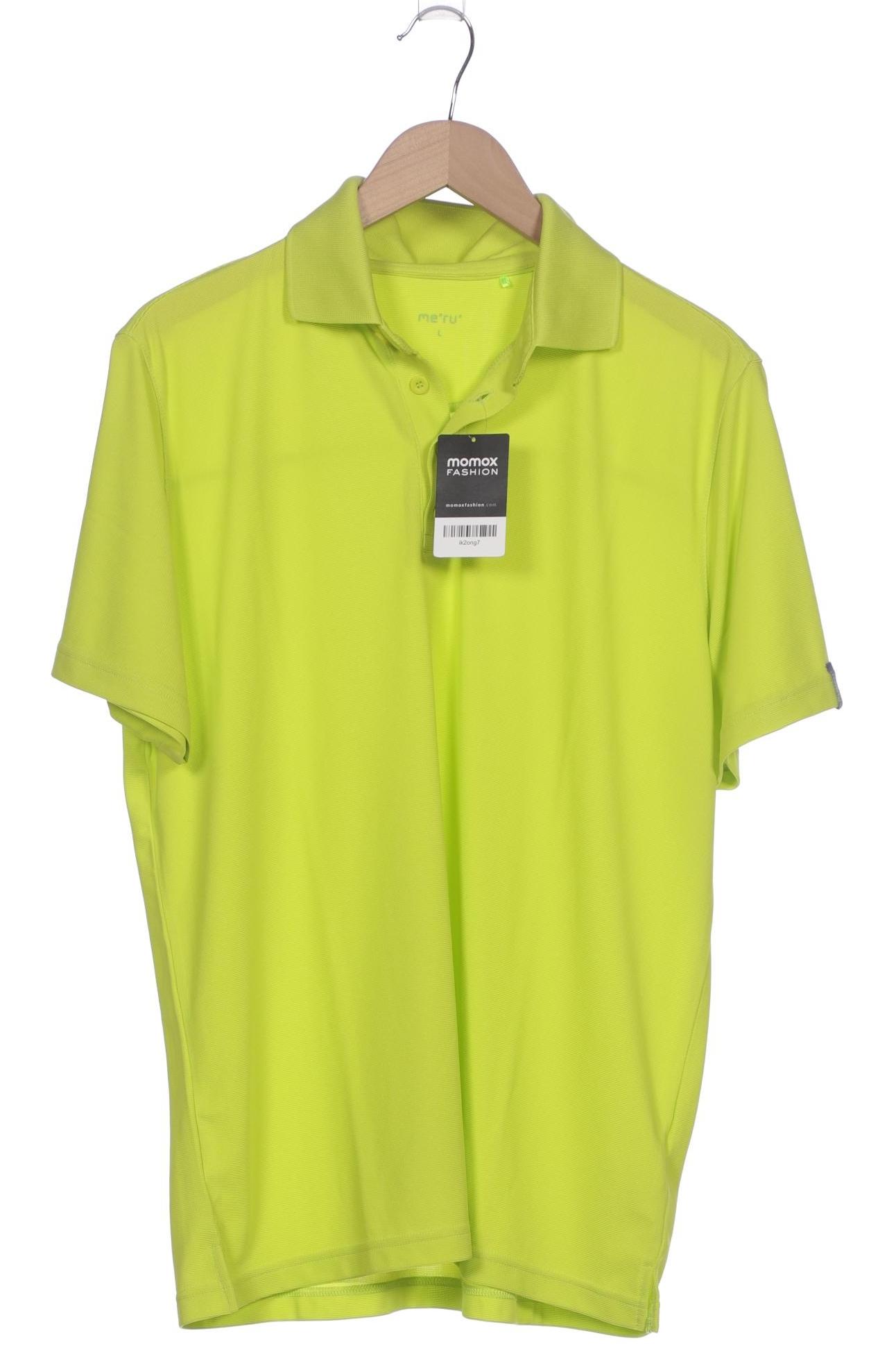 

meru Herren Poloshirt, neon, Gr. 52