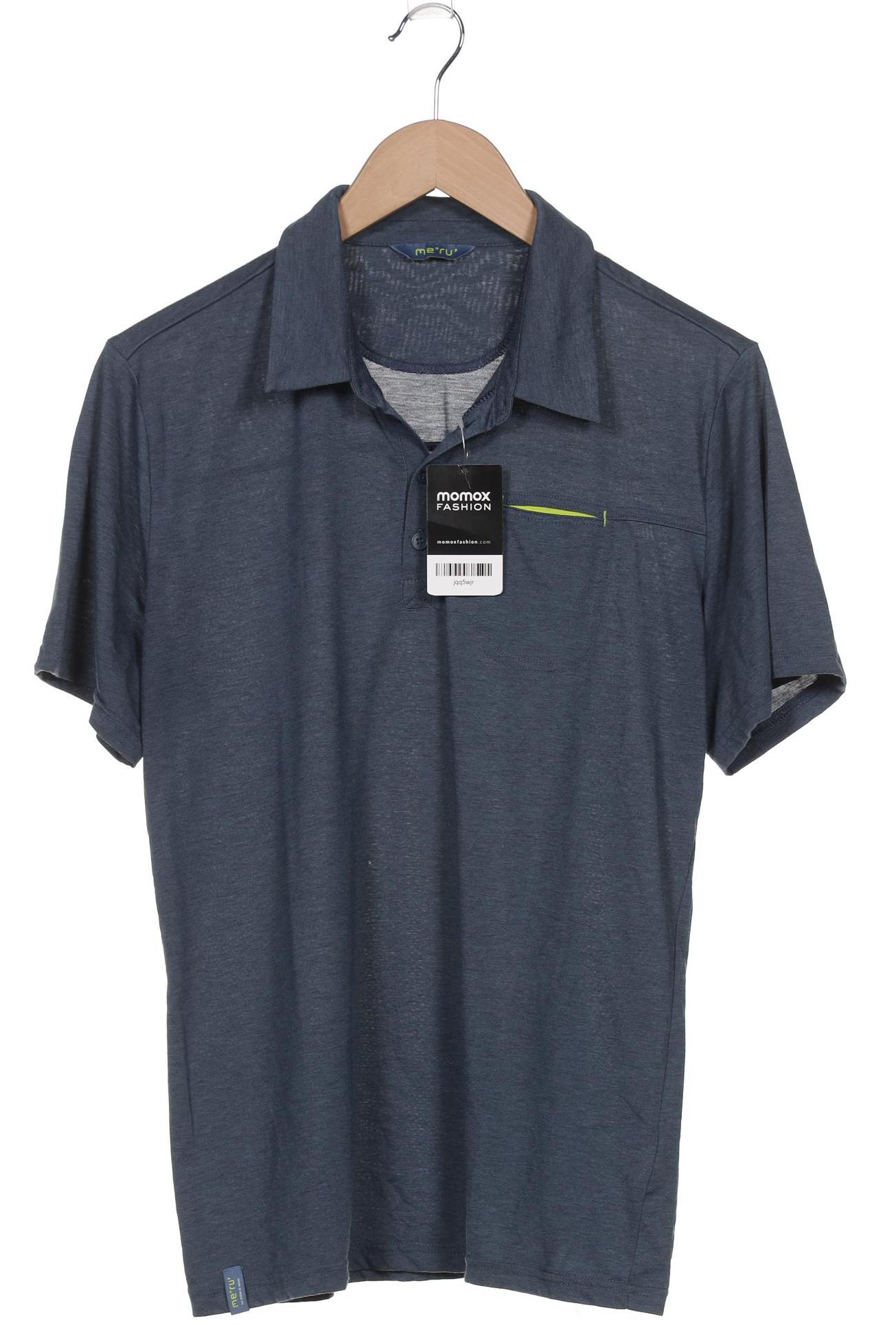 

meru Herren Poloshirt, blau, Gr. 52