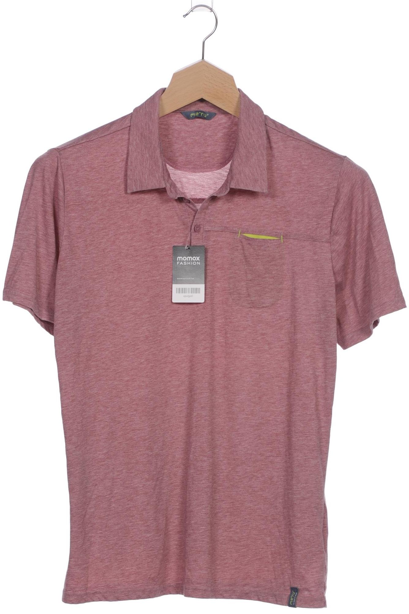 

meru Herren Poloshirt, pink, Gr. 56