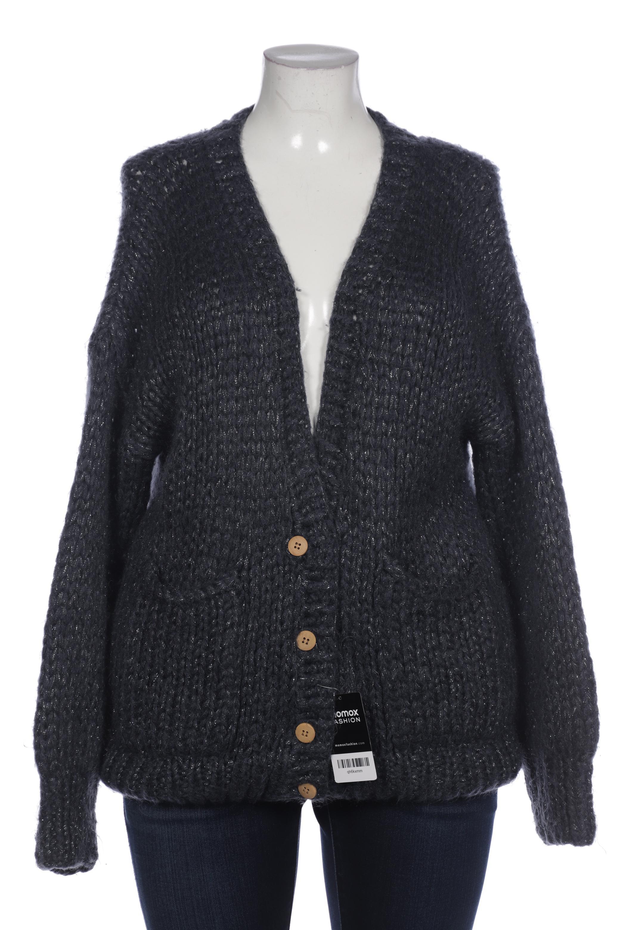 

MES Demoiselles Damen Strickjacke, grau, Gr. 44