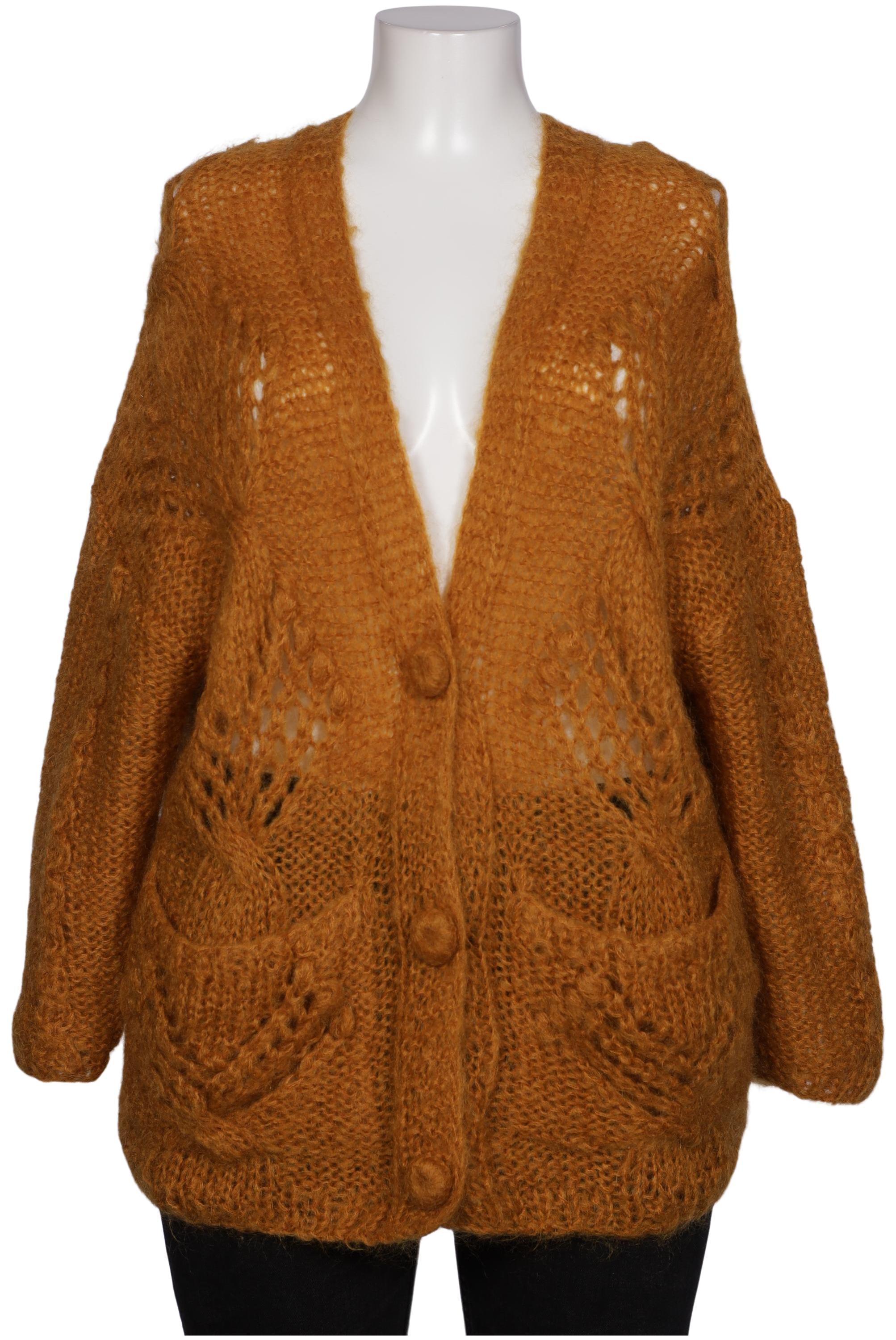 

MES Demoiselles Damen Strickjacke, orange, Gr. 44