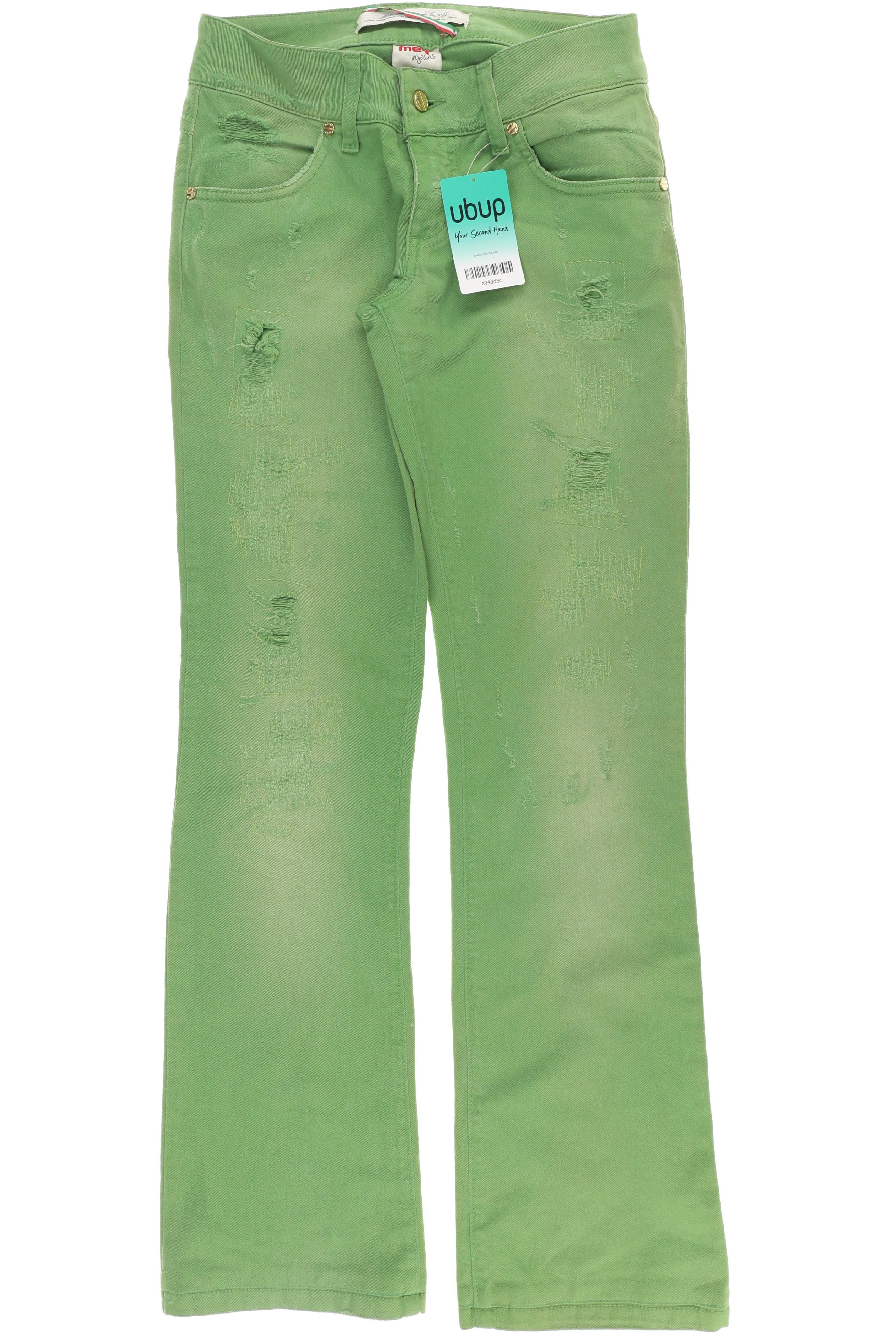 

MET Jeans Damen Jeans, grün, Gr. 28