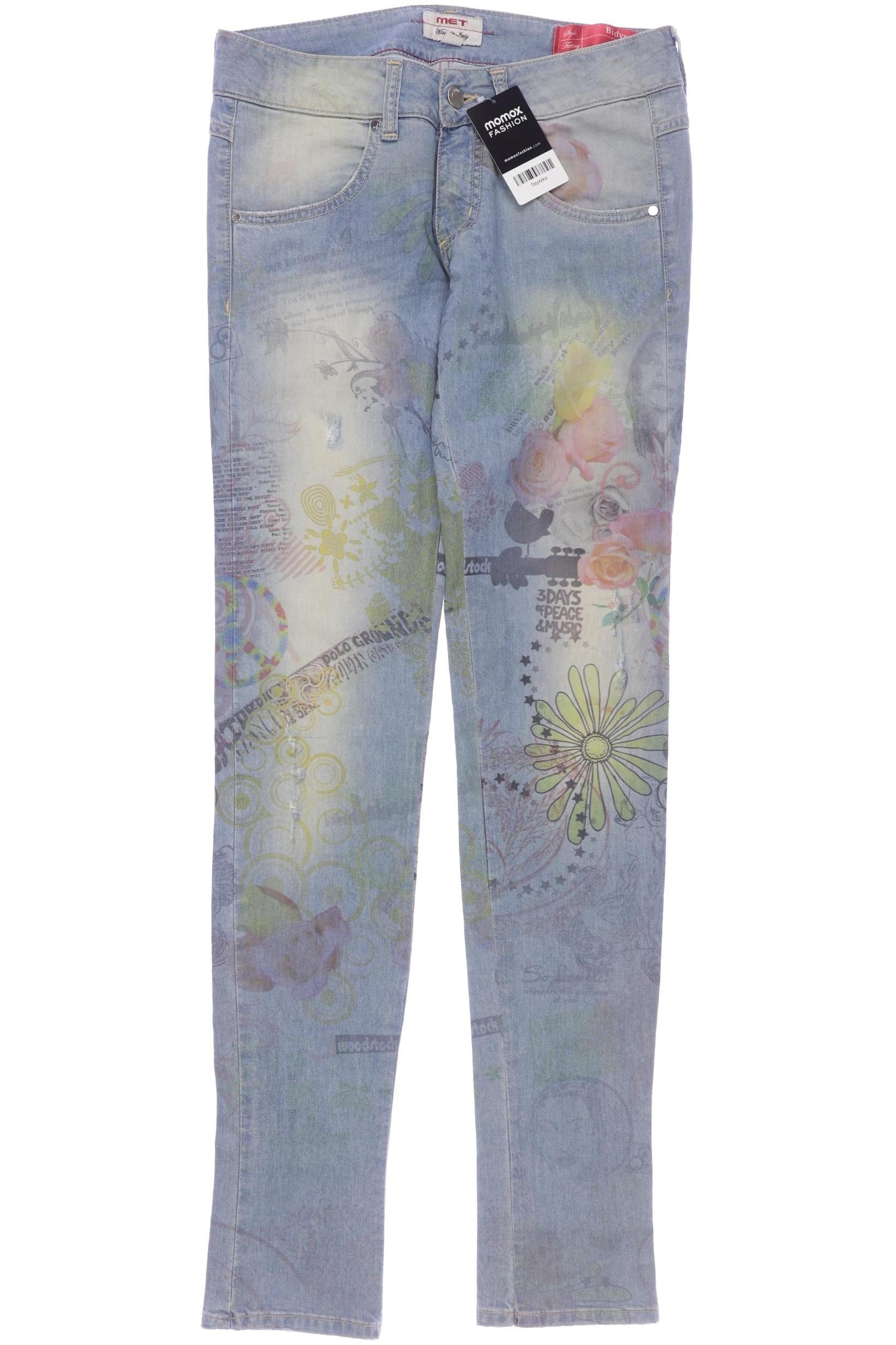 

MET Jeans Damen Stoffhose, blau, Gr. 27