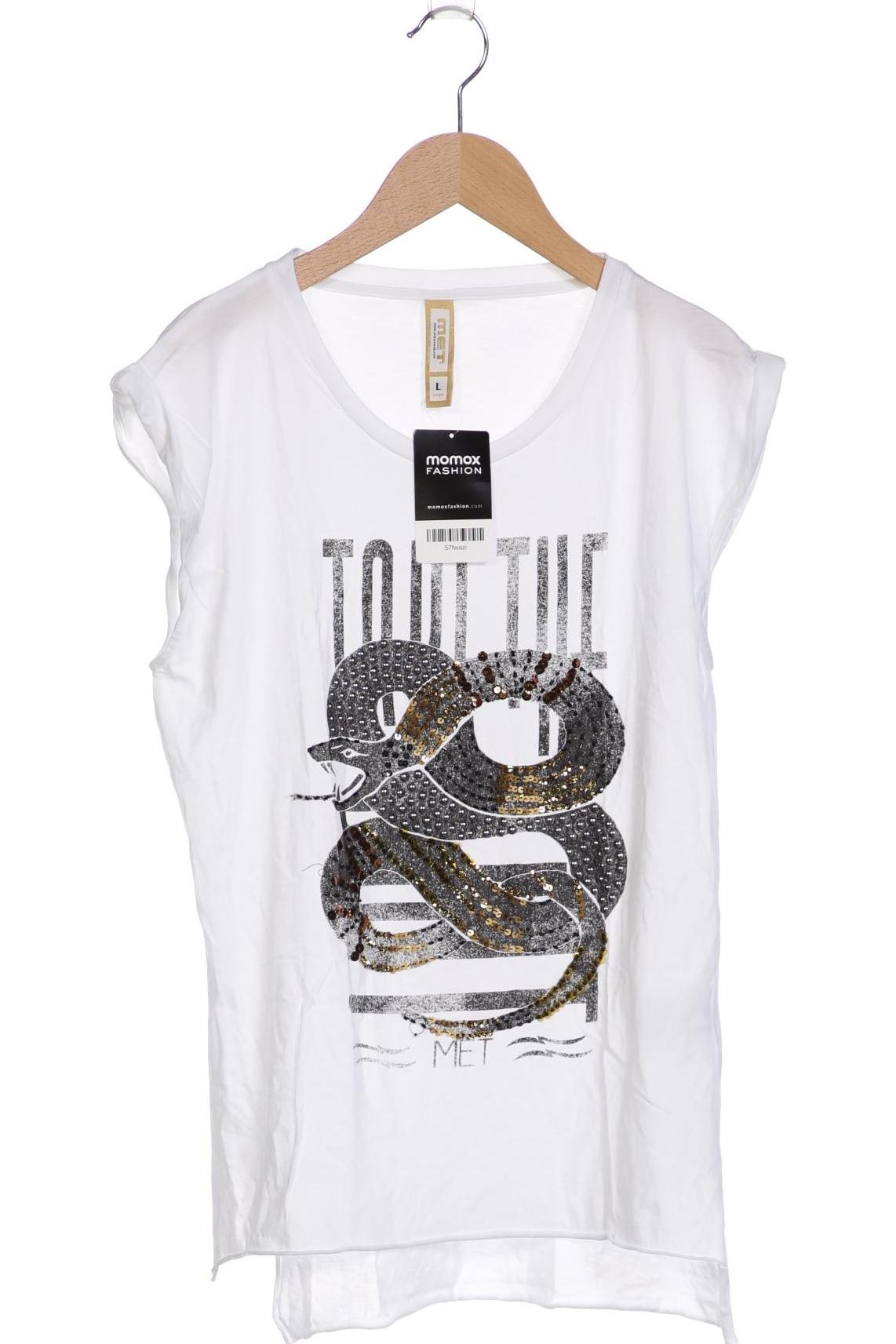 

MET Jeans Damen T-Shirt, weiß, Gr. 42