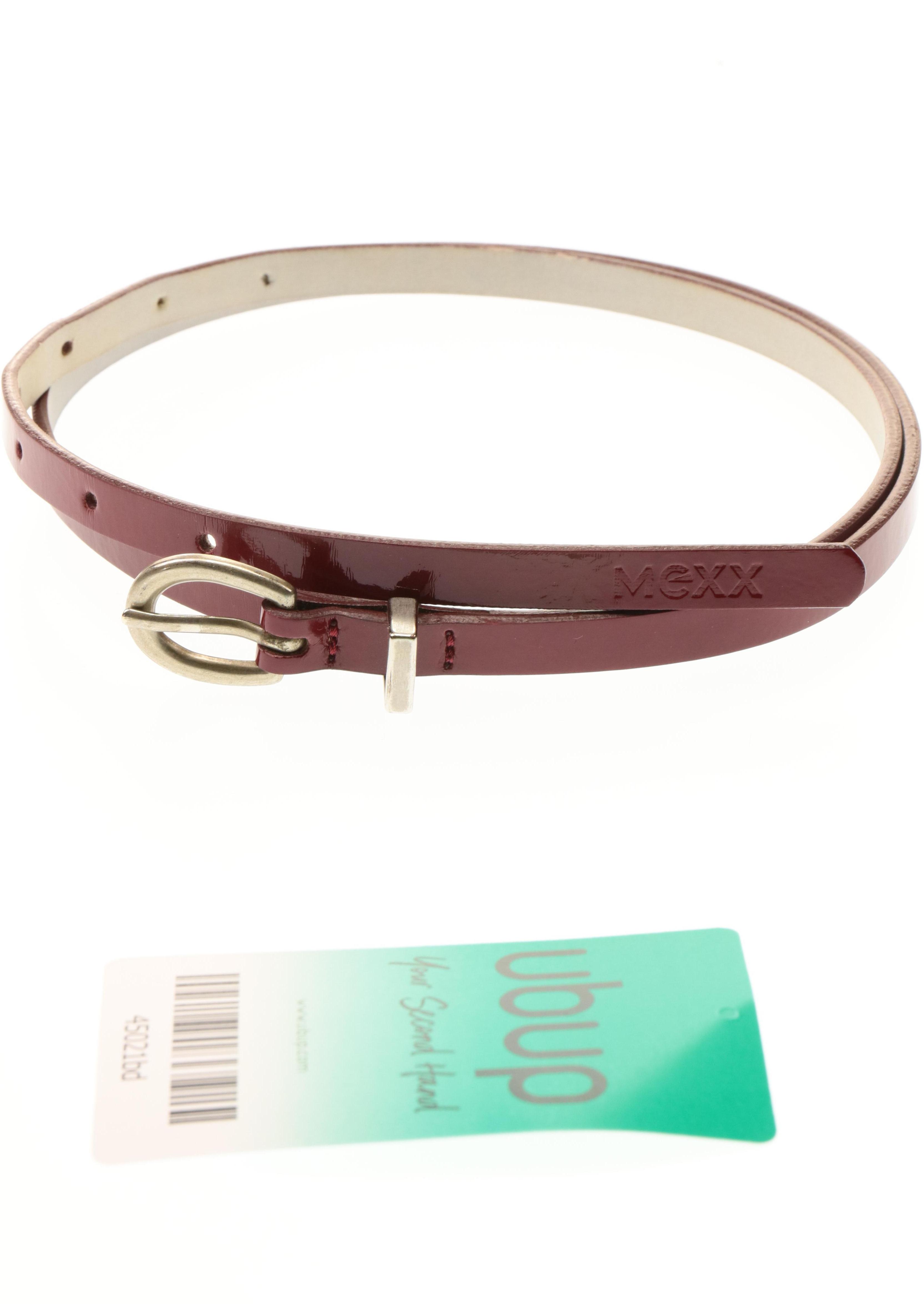 

Mexx Damen Gürtel, bordeaux, Gr. 90