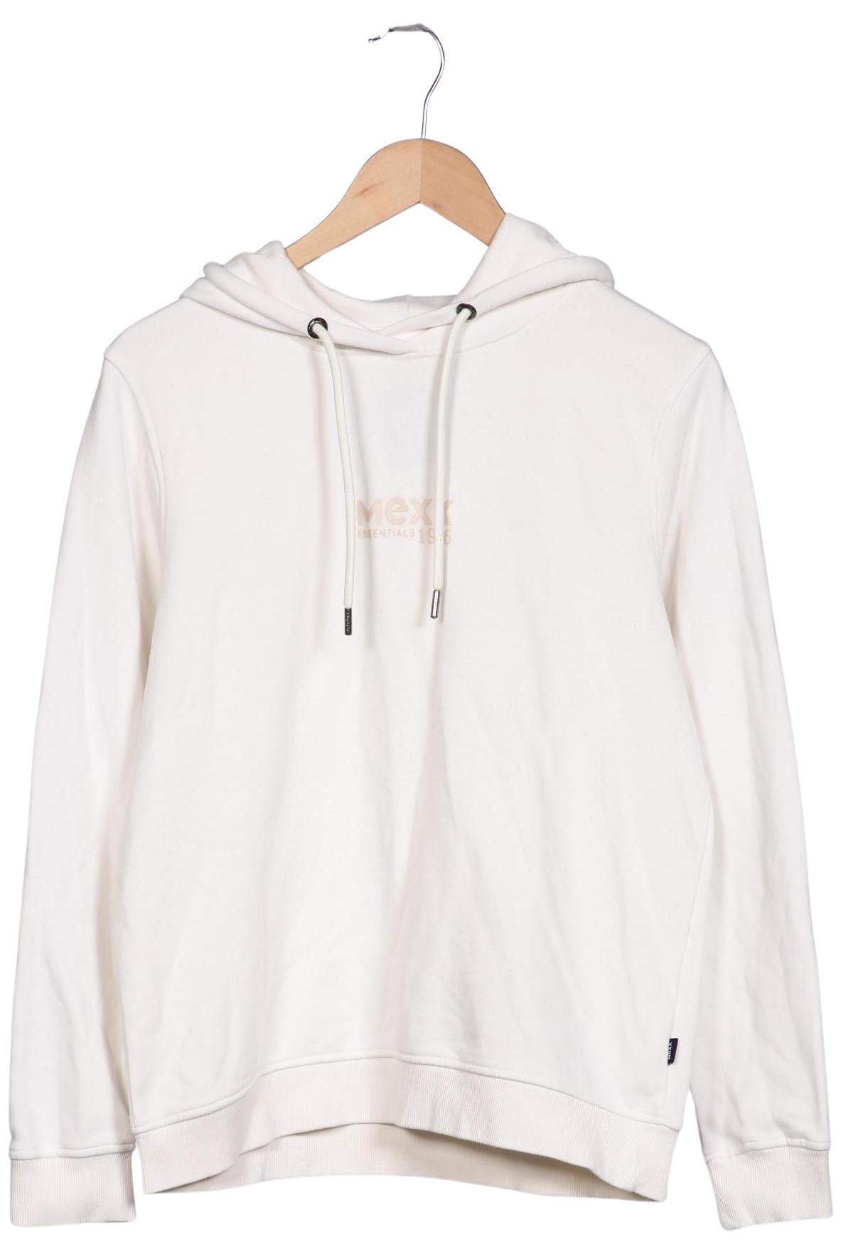 

Mexx Damen Kapuzenpullover, cremeweiß, Gr. 42