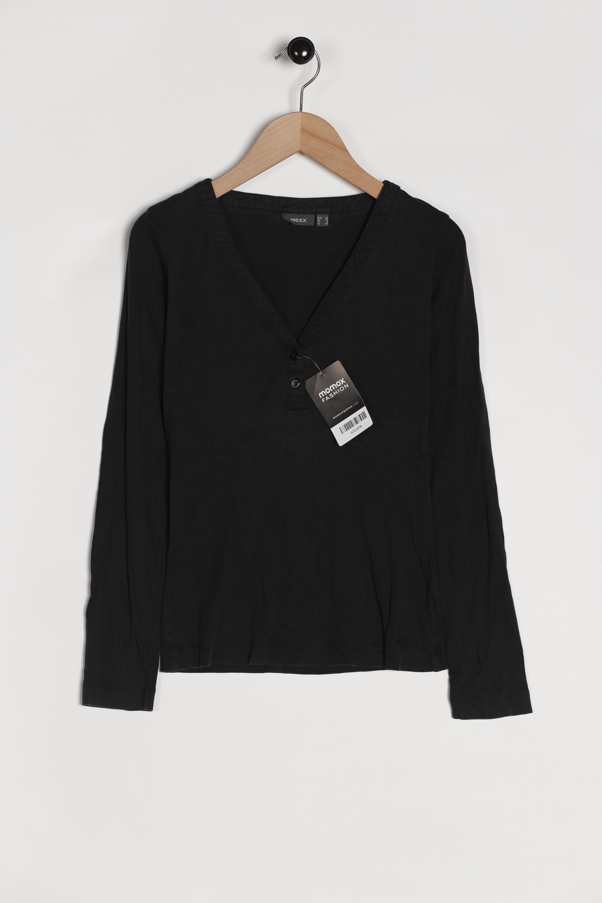 

MEXX Damen Langarmshirt, schwarz