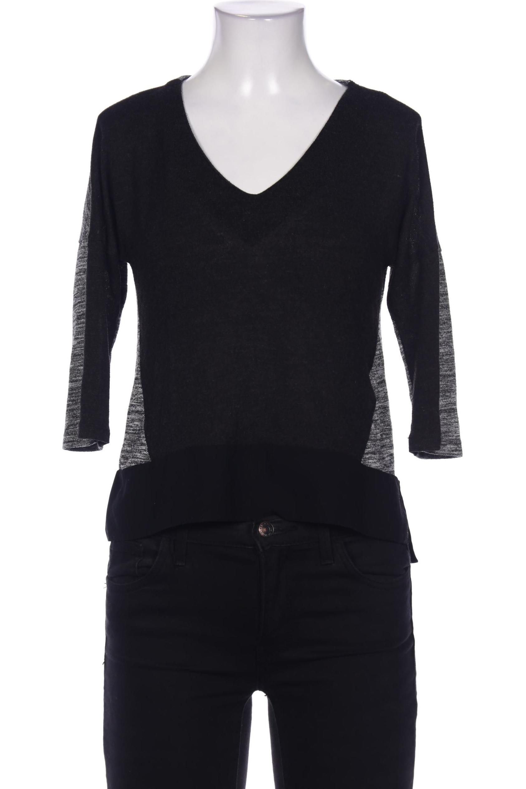 

Mexx Damen Langarmshirt, schwarz, Gr. 34