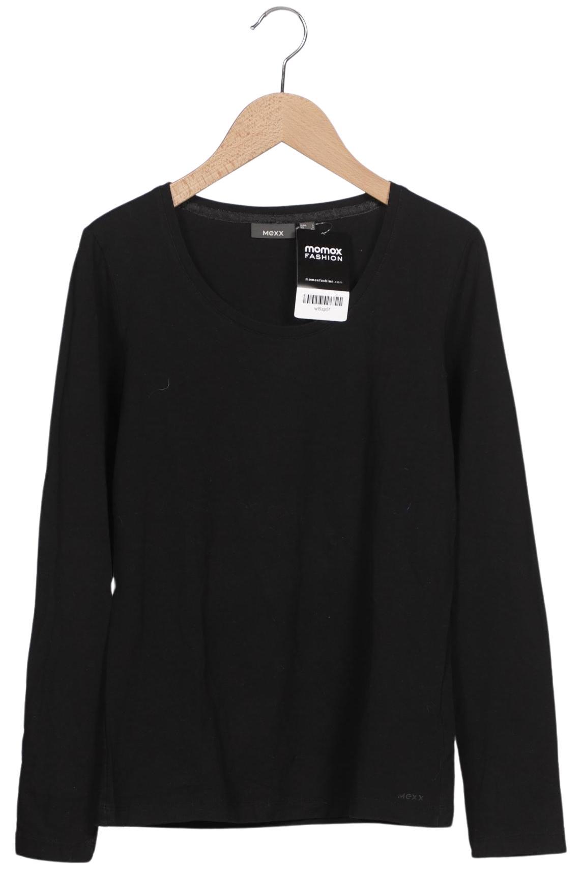 

Mexx Damen Langarmshirt, schwarz, Gr. 42