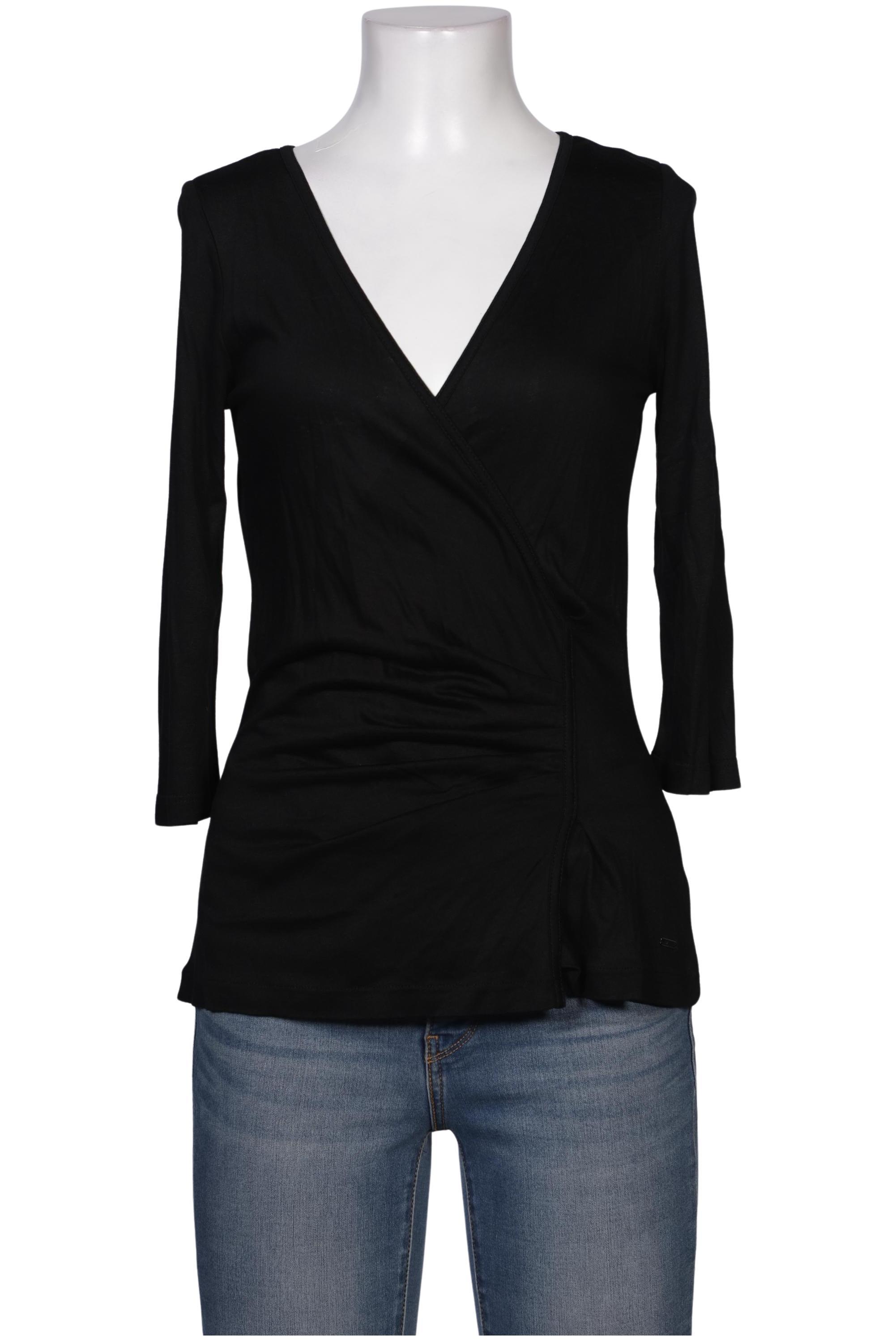 

Mexx Damen Langarmshirt, schwarz, Gr. 36