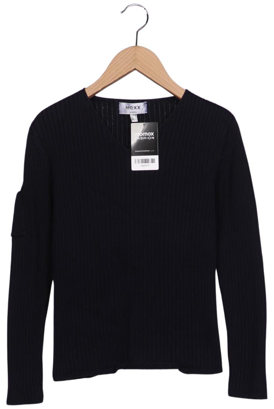 

Mexx Damen Langarmshirt, marineblau, Gr. 38