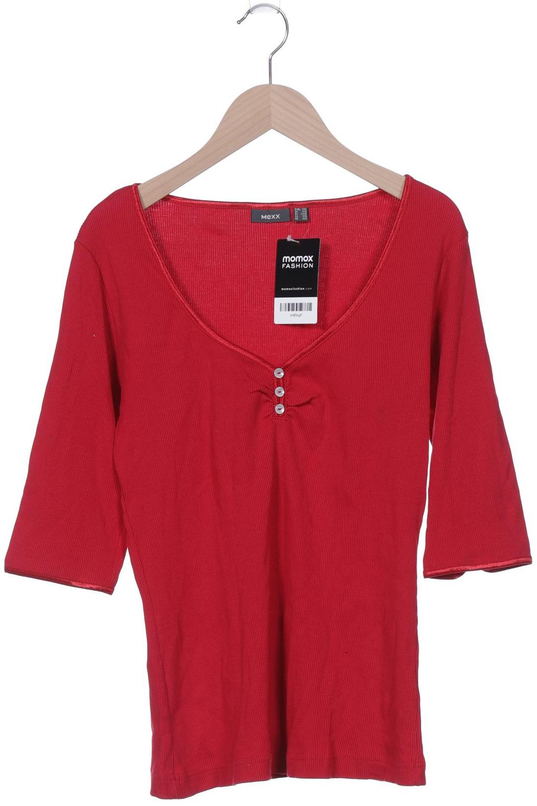 

Mexx Damen Langarmshirt, rot, Gr. 46