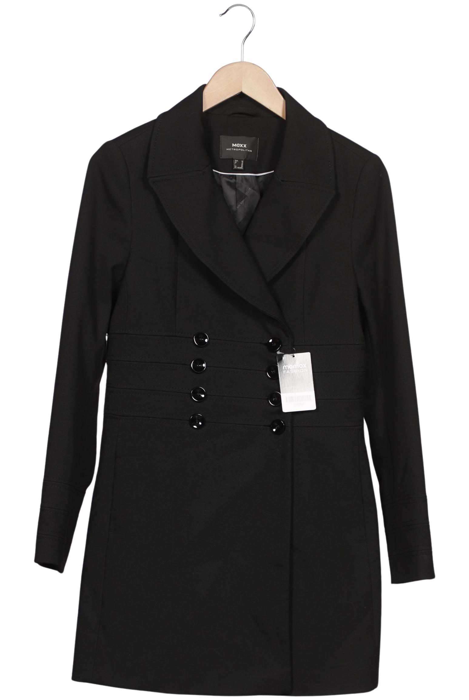 

Mexx Damen Mantel, schwarz, Gr. 36