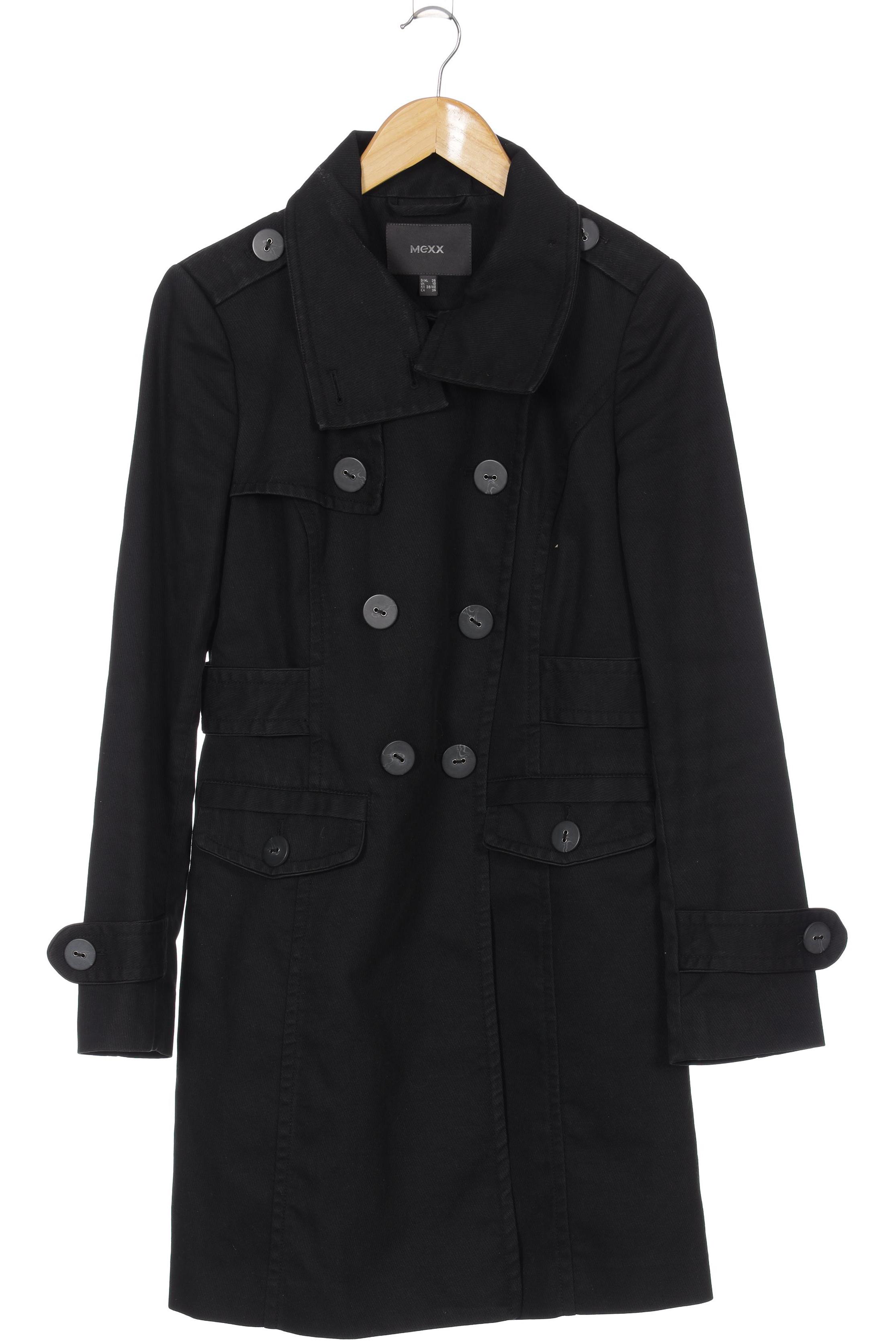 

Mexx Damen Mantel, schwarz, Gr. 36