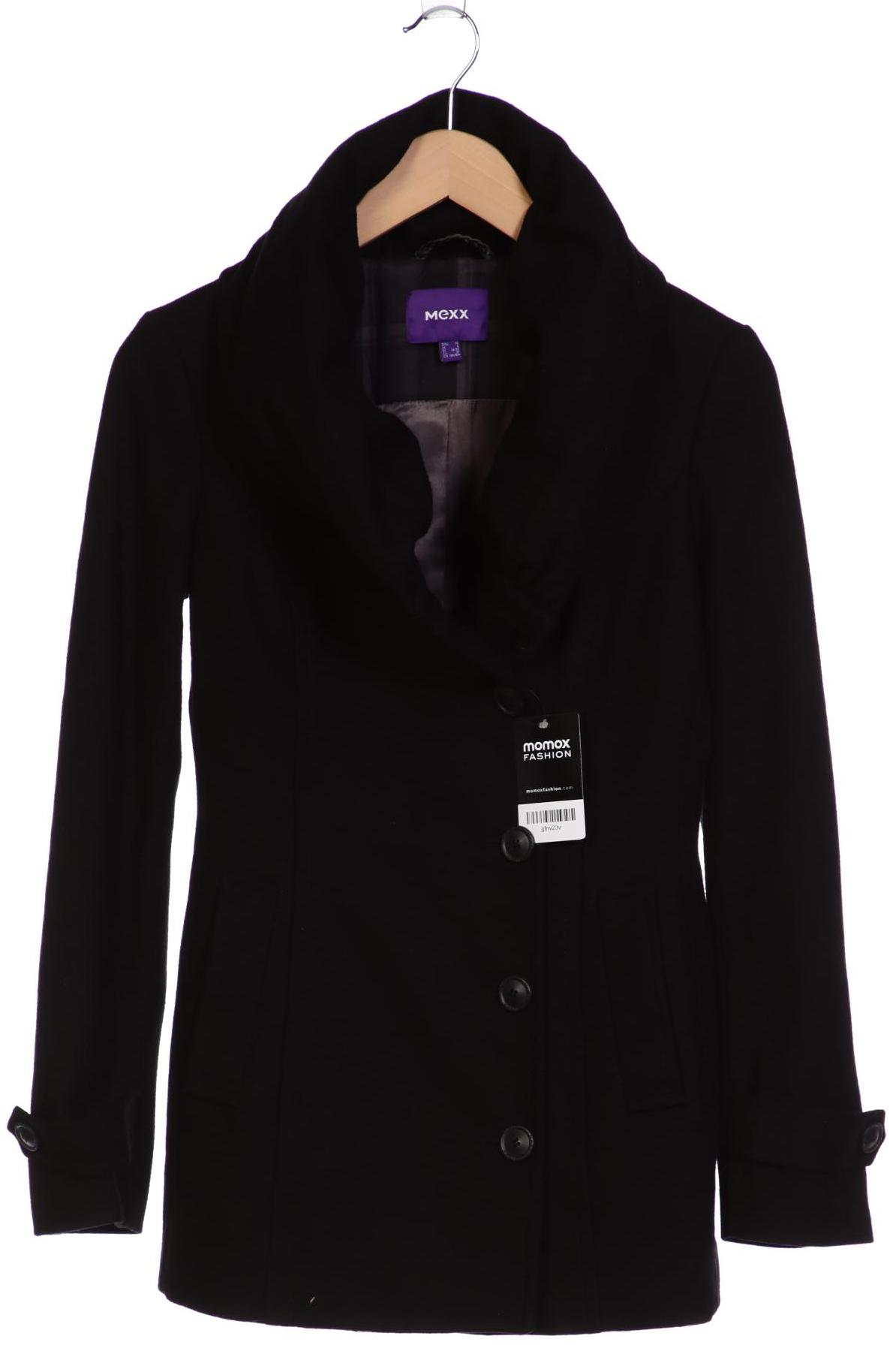 

Mexx Damen Mantel, schwarz, Gr. 32