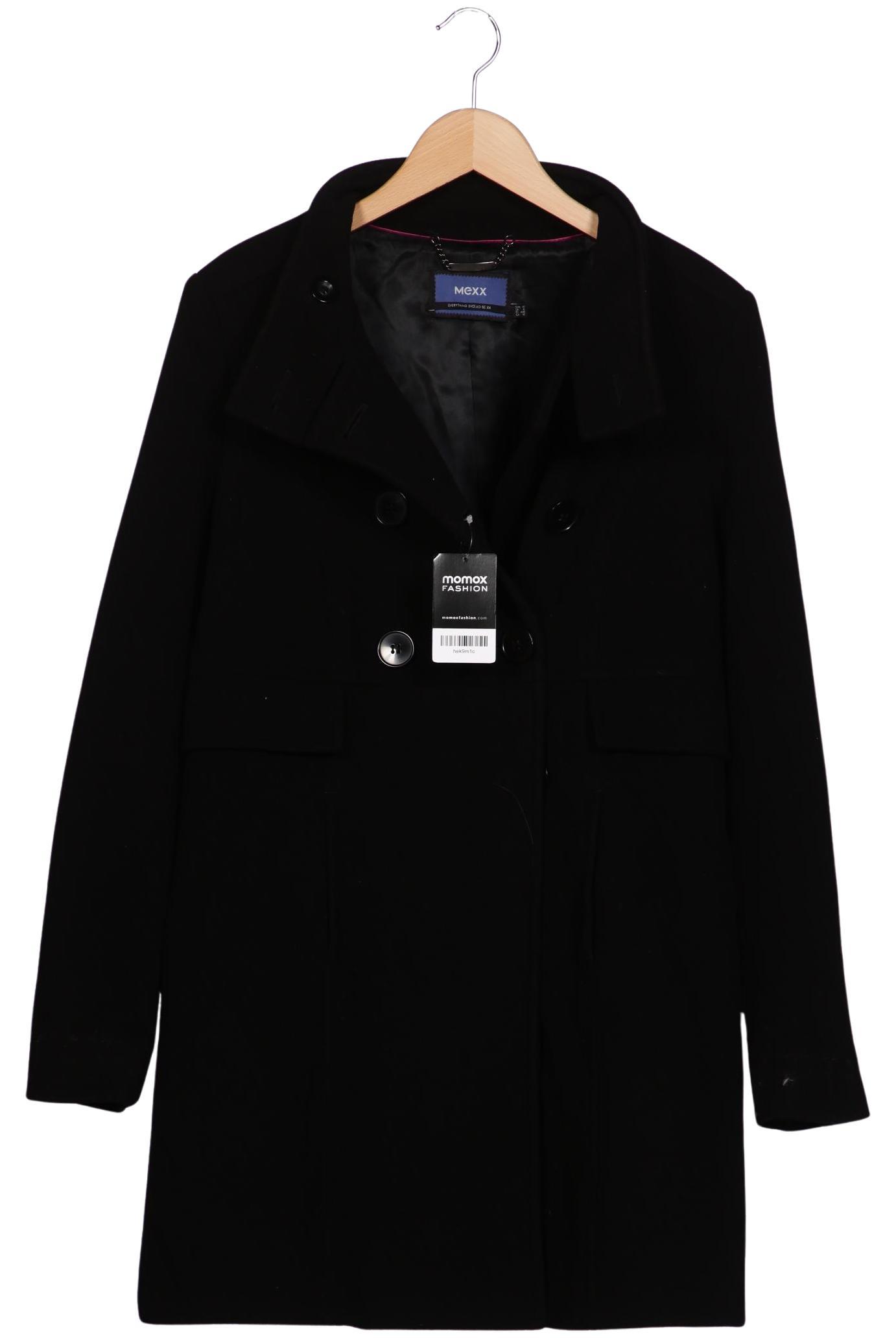 

Mexx Damen Mantel, schwarz, Gr. 42