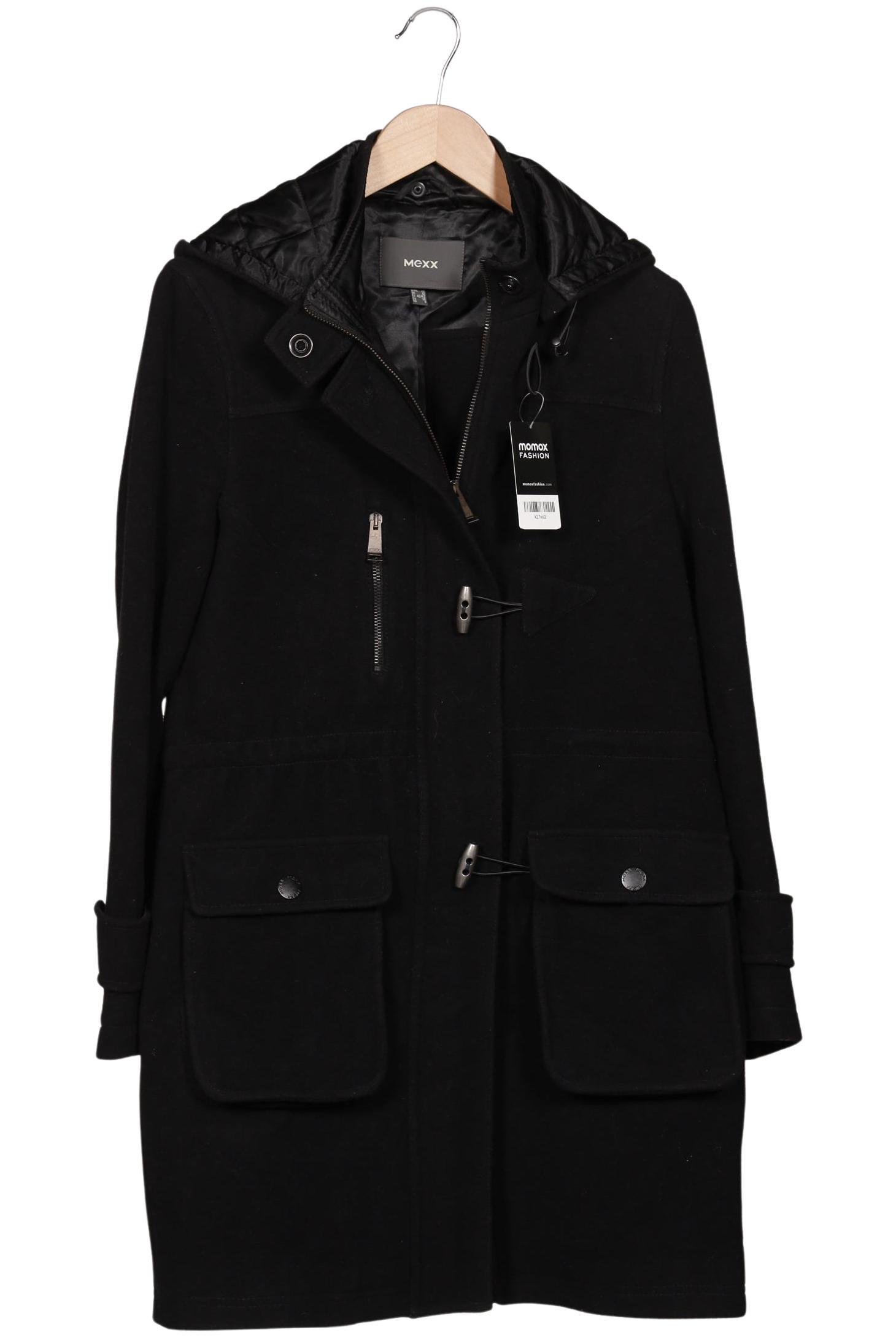 

Mexx Damen Mantel, schwarz, Gr. 38