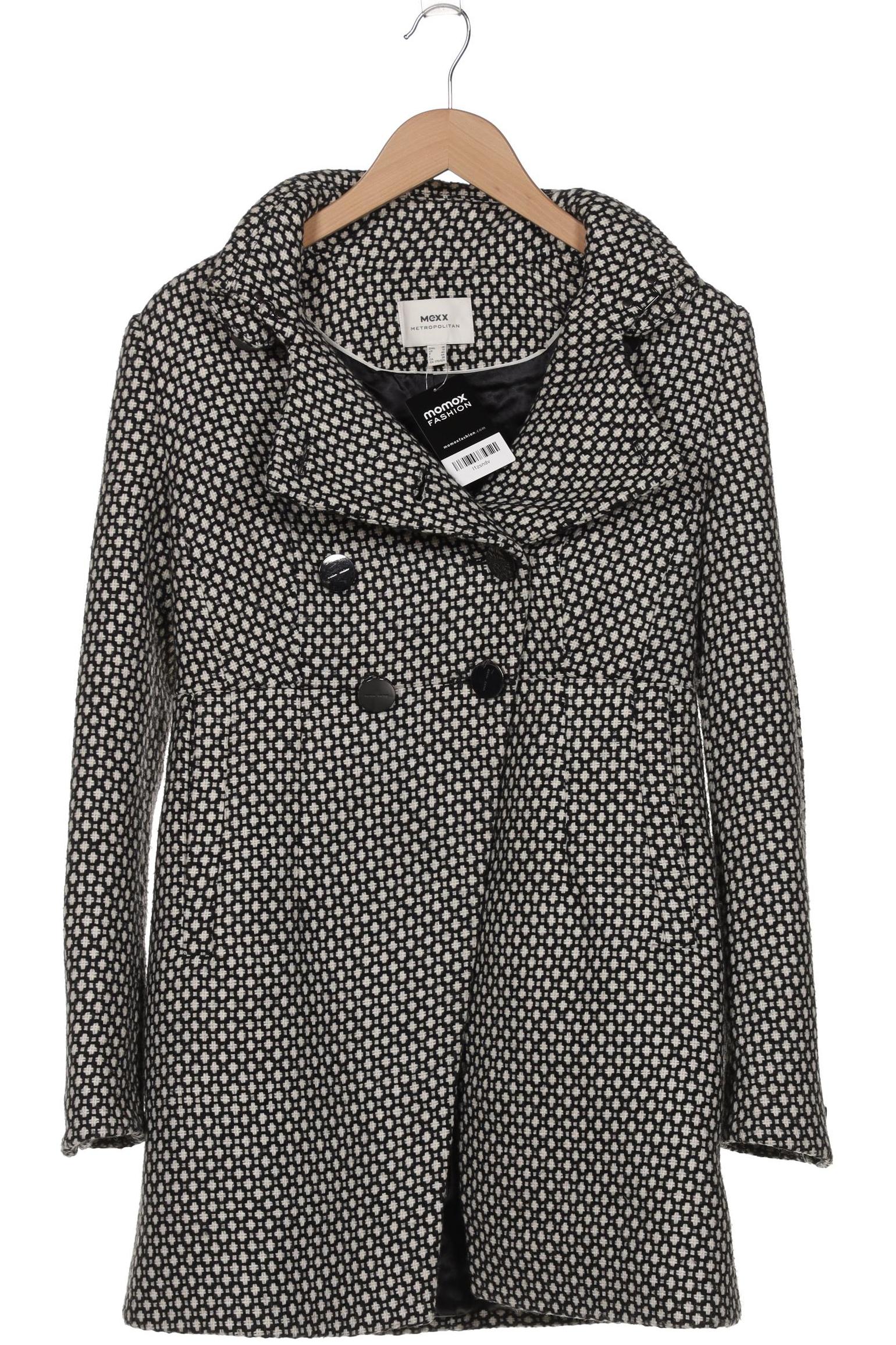 

Mexx Damen Mantel, schwarz, Gr. 38