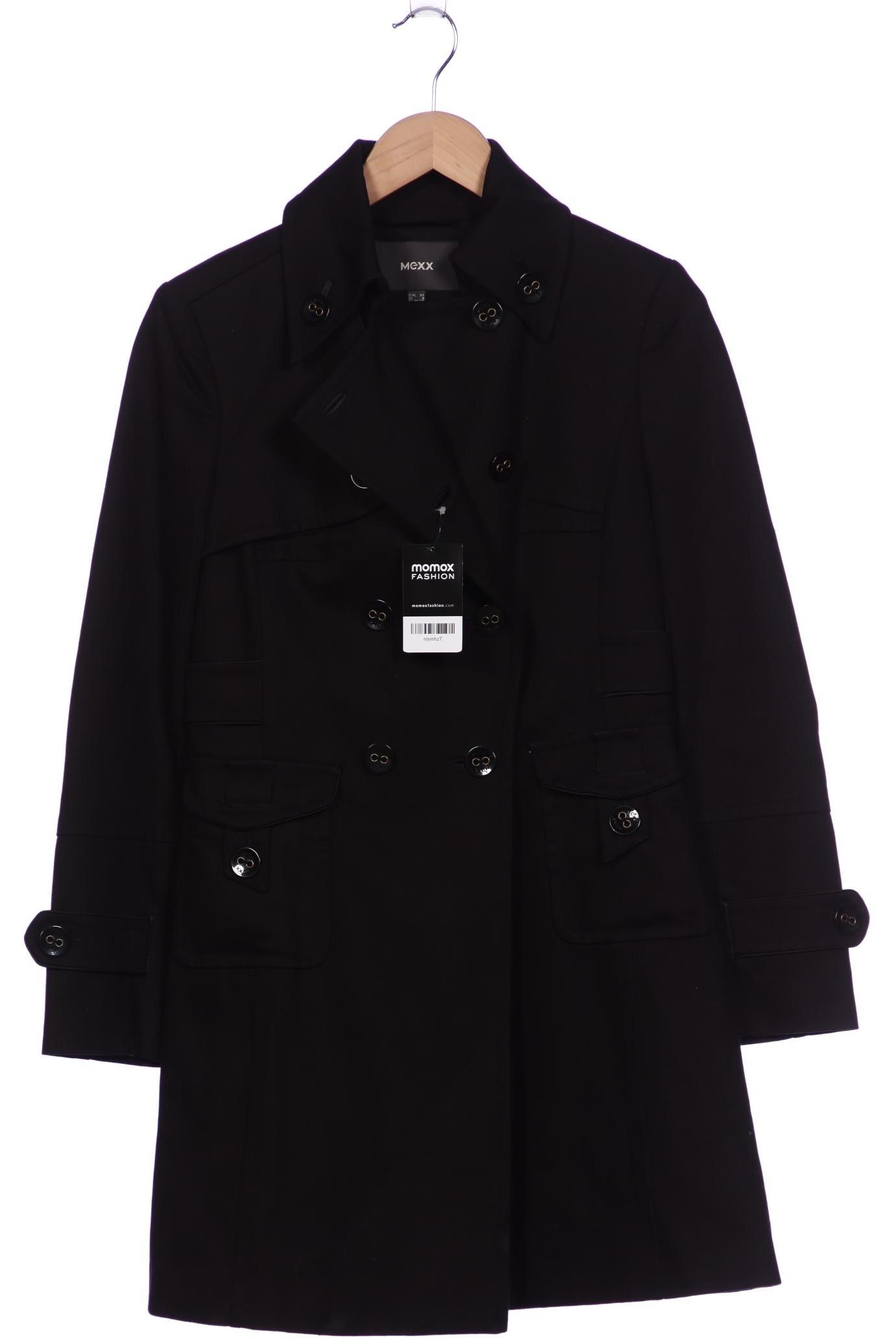 

Mexx Damen Mantel, schwarz, Gr. 34