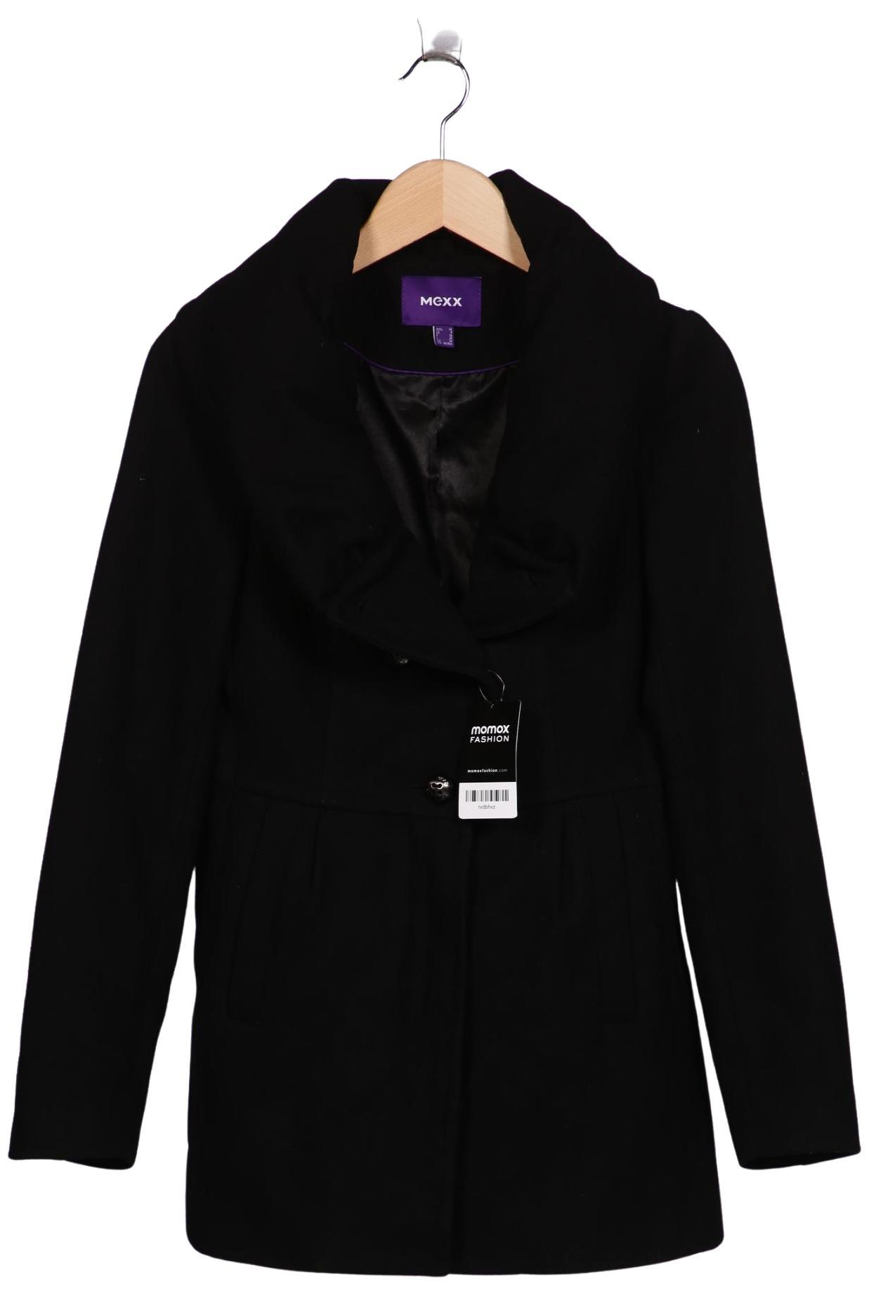 

Mexx Damen Mantel, schwarz, Gr. 34