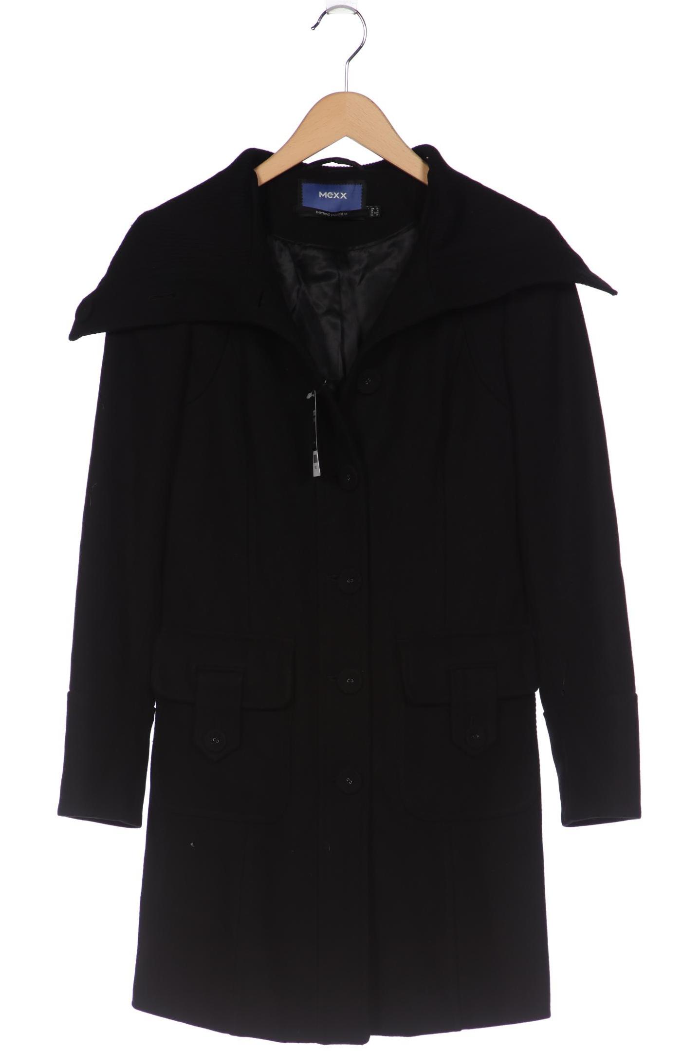 

Mexx Damen Mantel, schwarz, Gr. 34