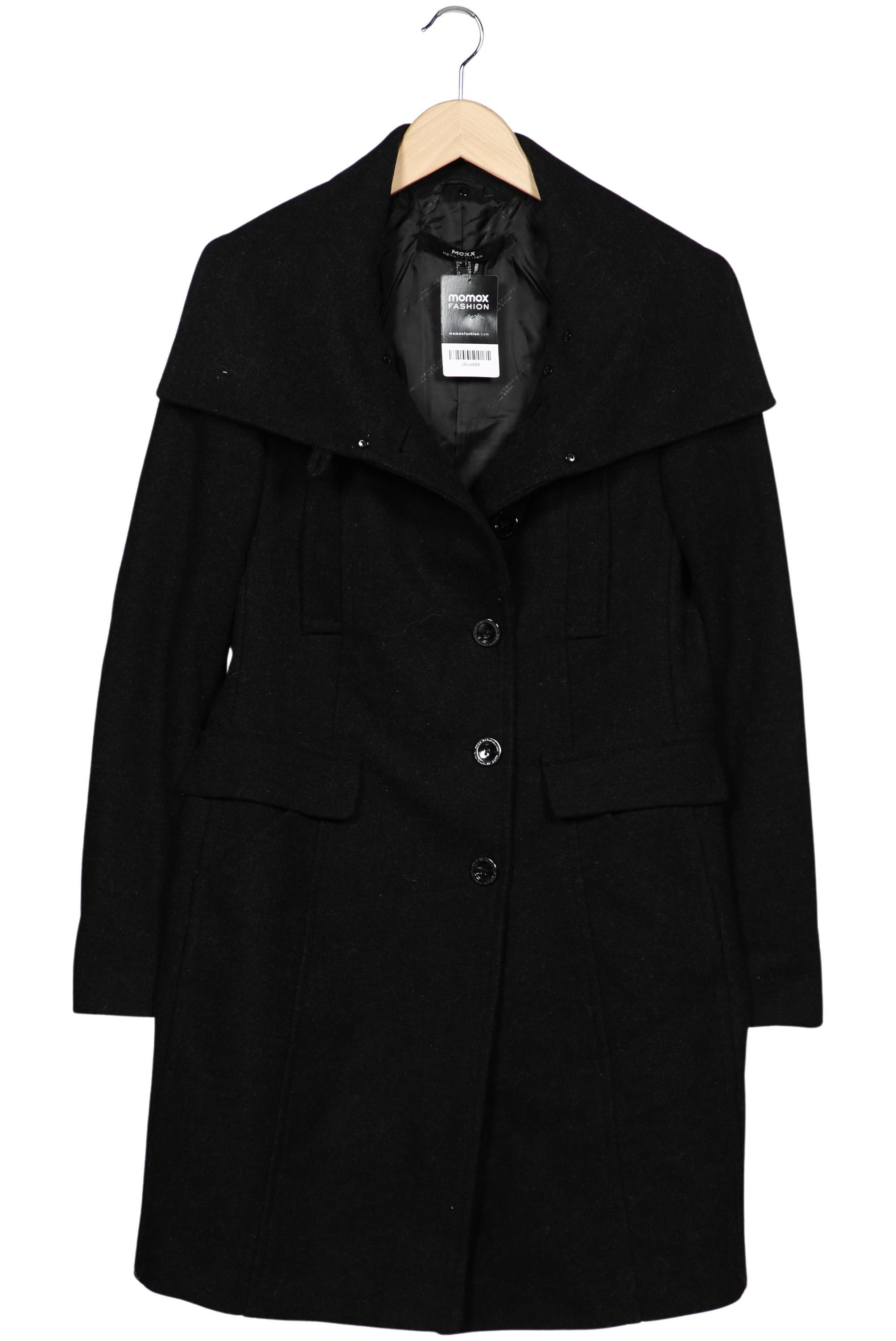 

Mexx Damen Mantel, schwarz, Gr. 38