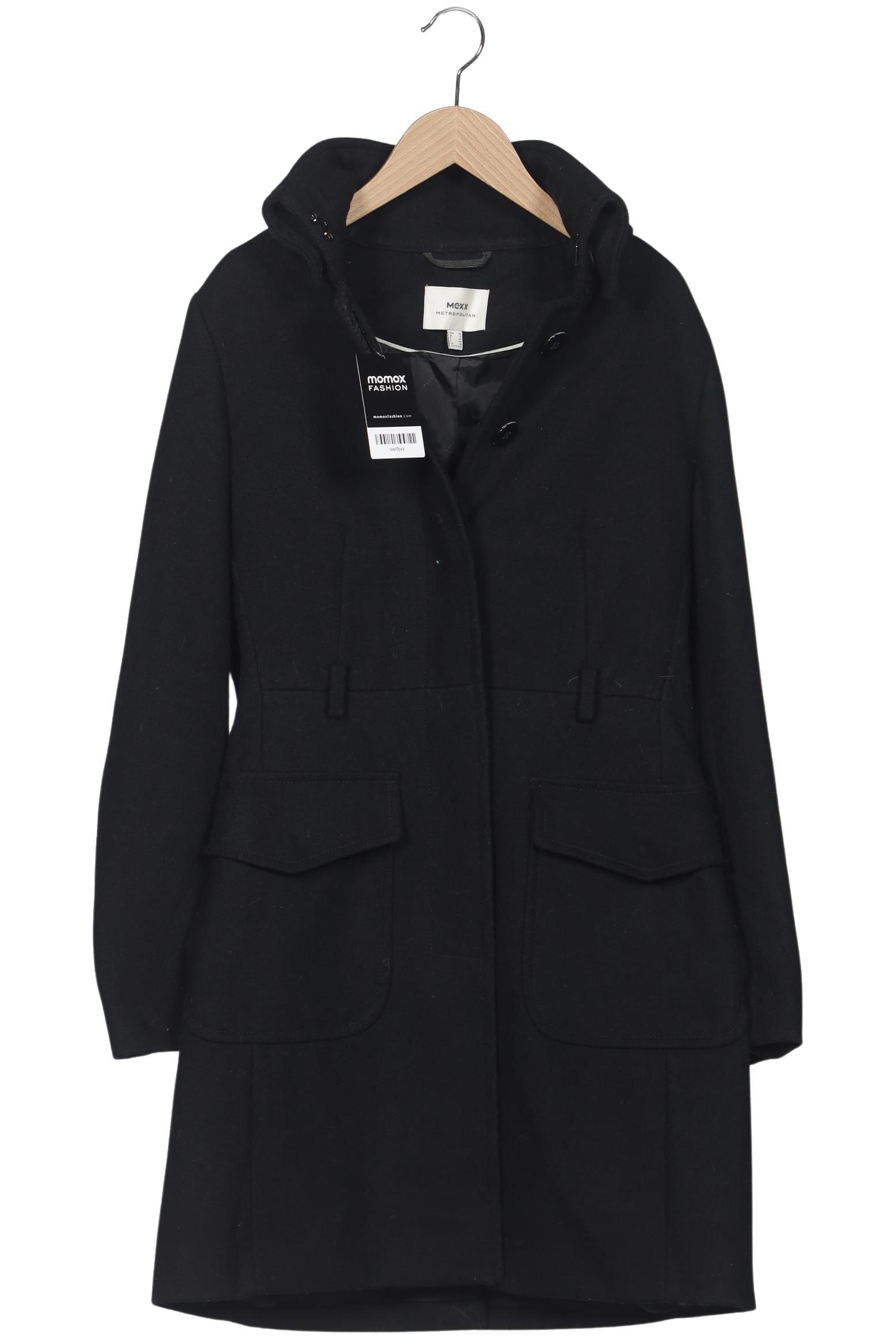

Mexx Damen Mantel, schwarz, Gr. 38