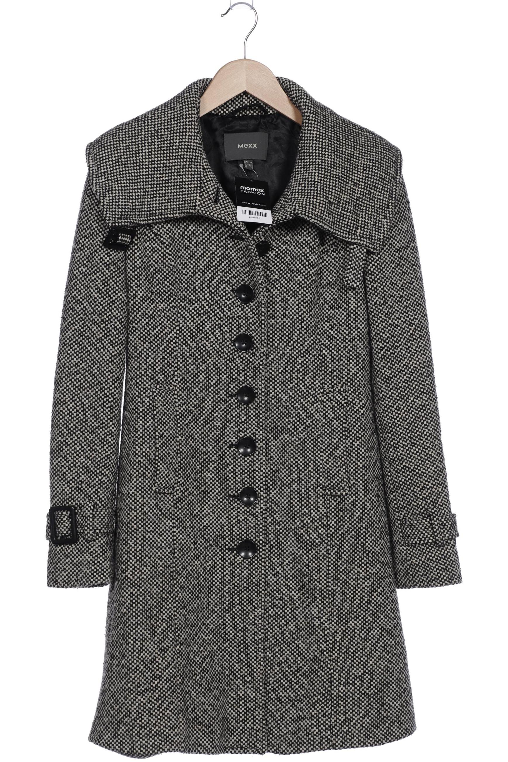

Mexx Damen Mantel, schwarz, Gr. 38