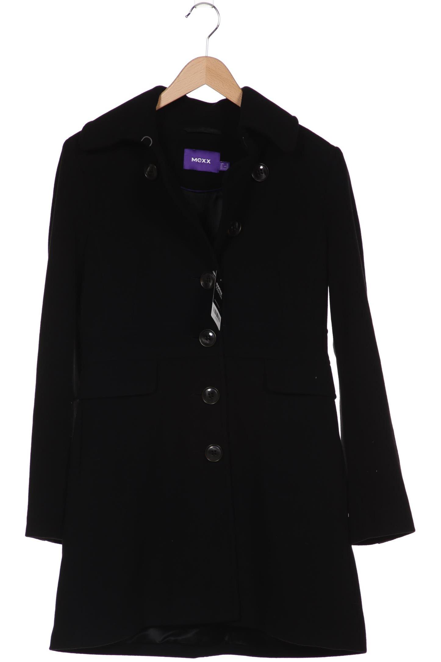 

Mexx Damen Mantel, schwarz, Gr. 38