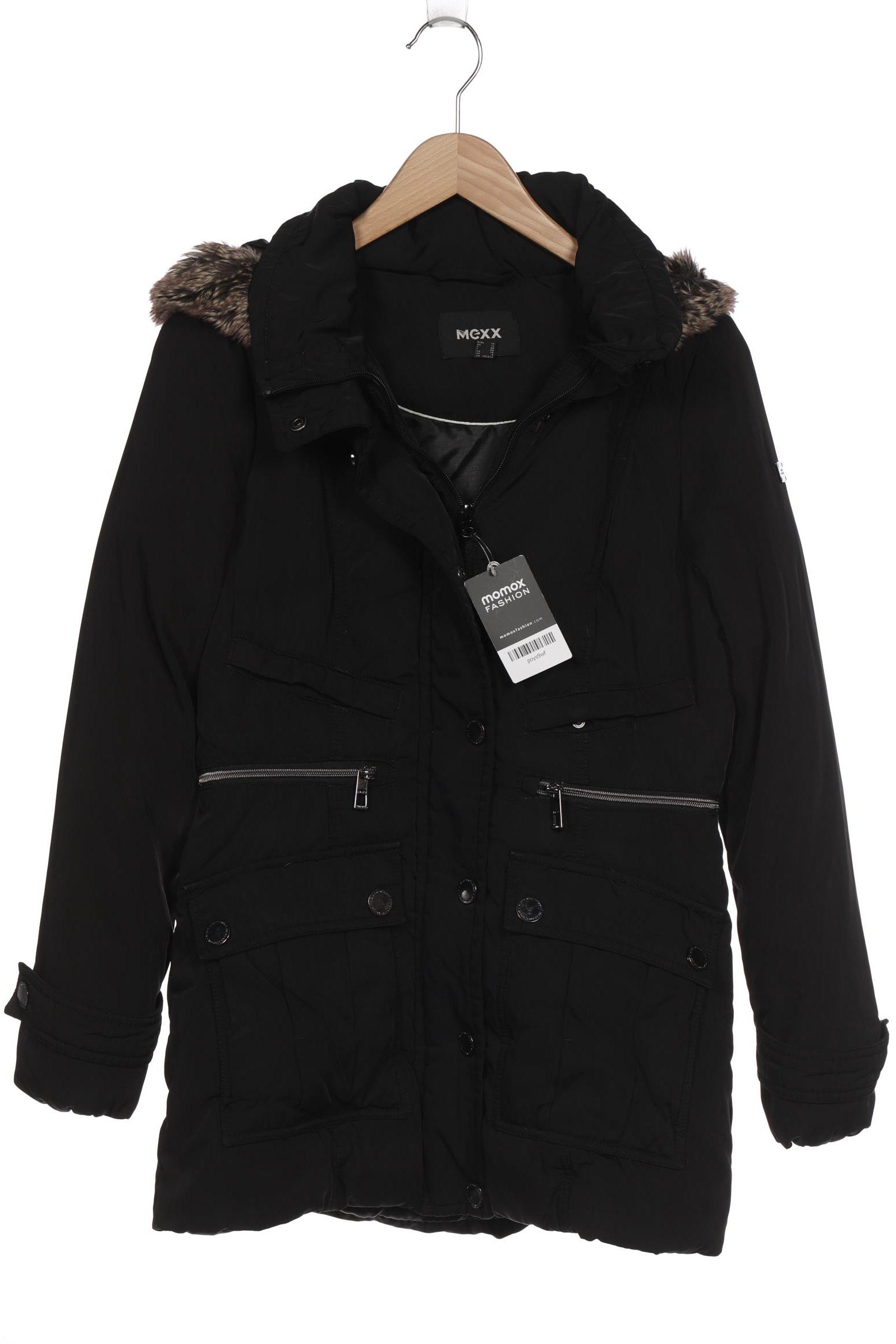 

MEXX Damen Mantel, schwarz