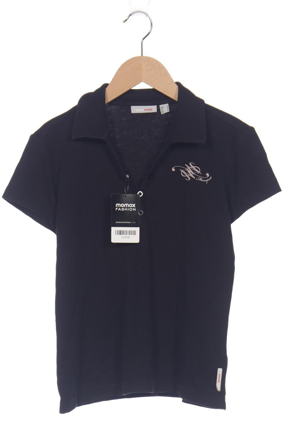 

Mexx Damen Poloshirt, schwarz, Gr. 36