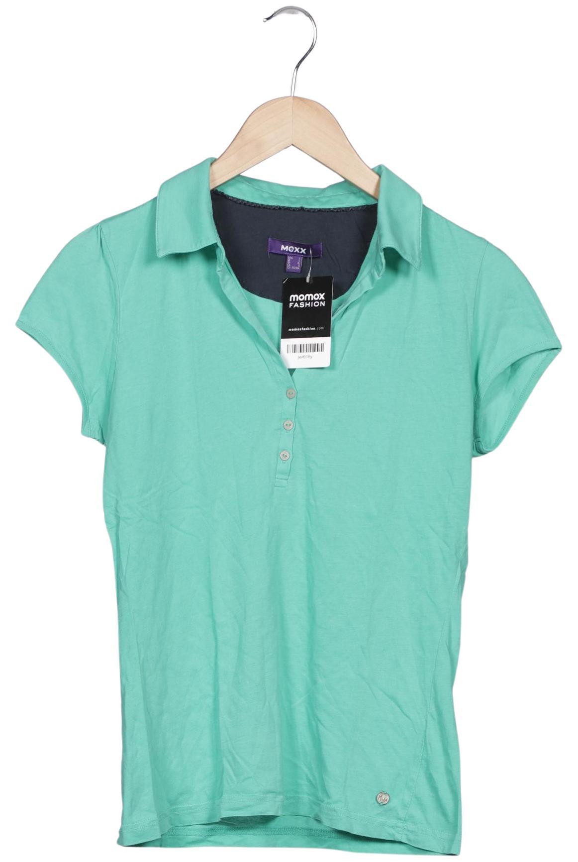 

Mexx Damen Poloshirt, türkis, Gr. 42