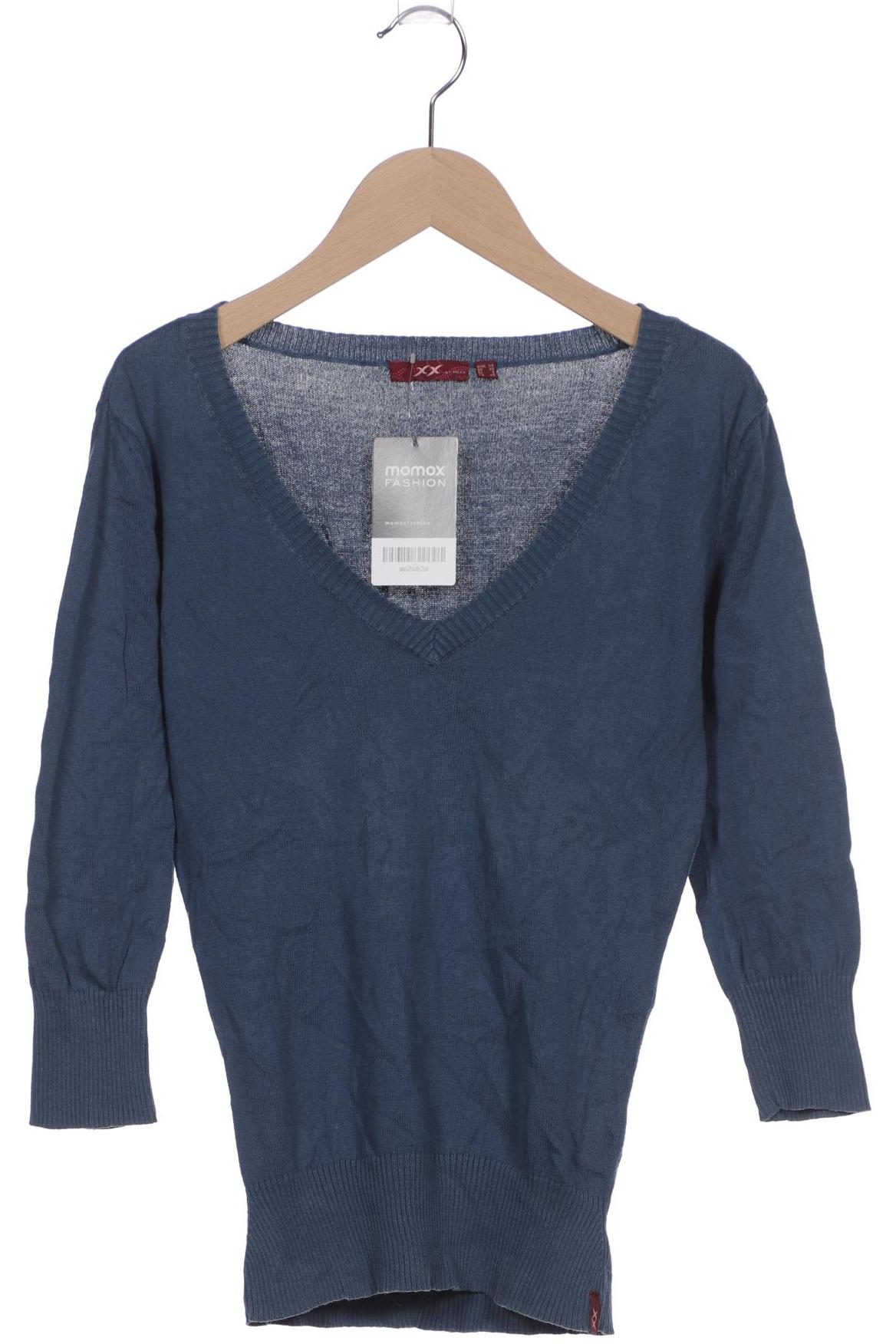 

Mexx Damen Pullover, blau, Gr. 34