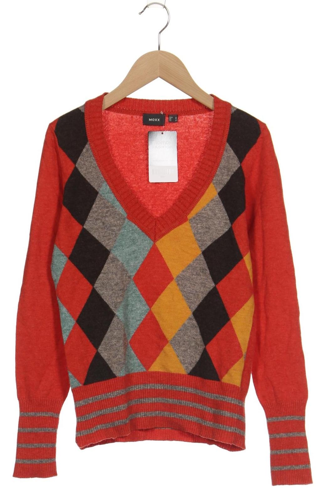 

Mexx Damen Pullover, orange, Gr. 38