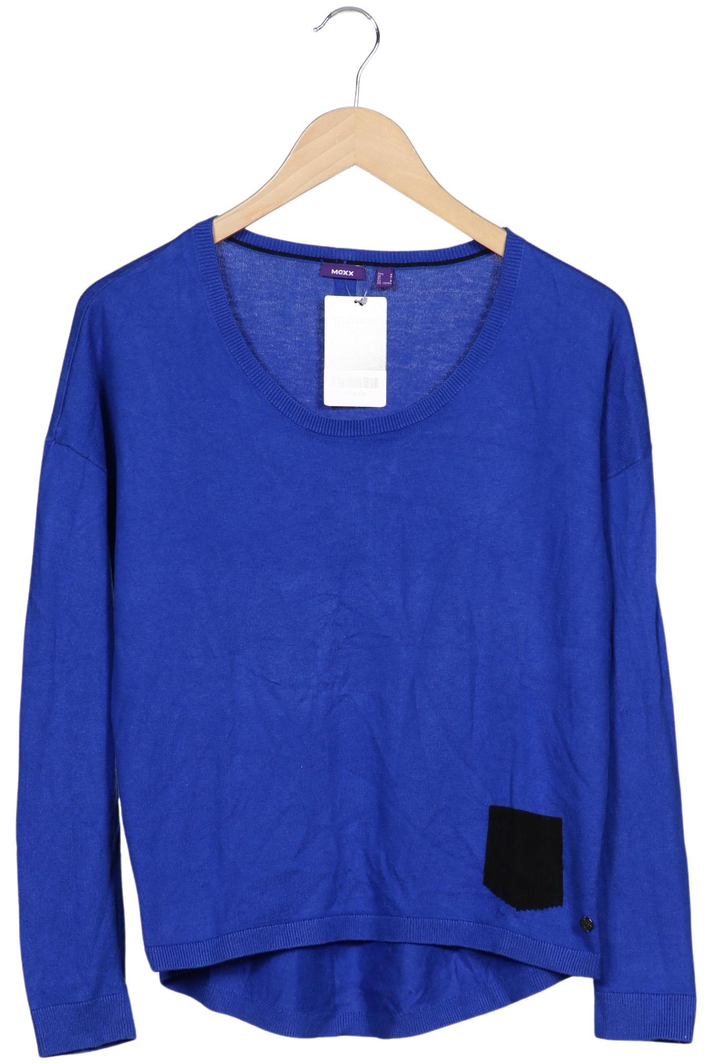 

Mexx Damen Pullover, blau, Gr. 38