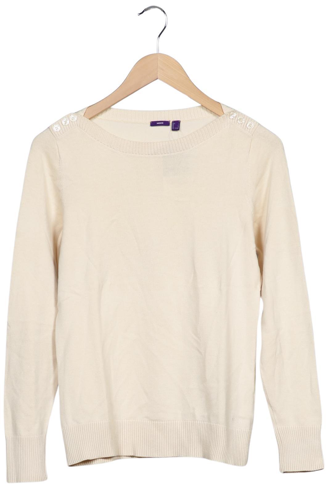 

Mexx Damen Pullover, cremeweiß, Gr. 42